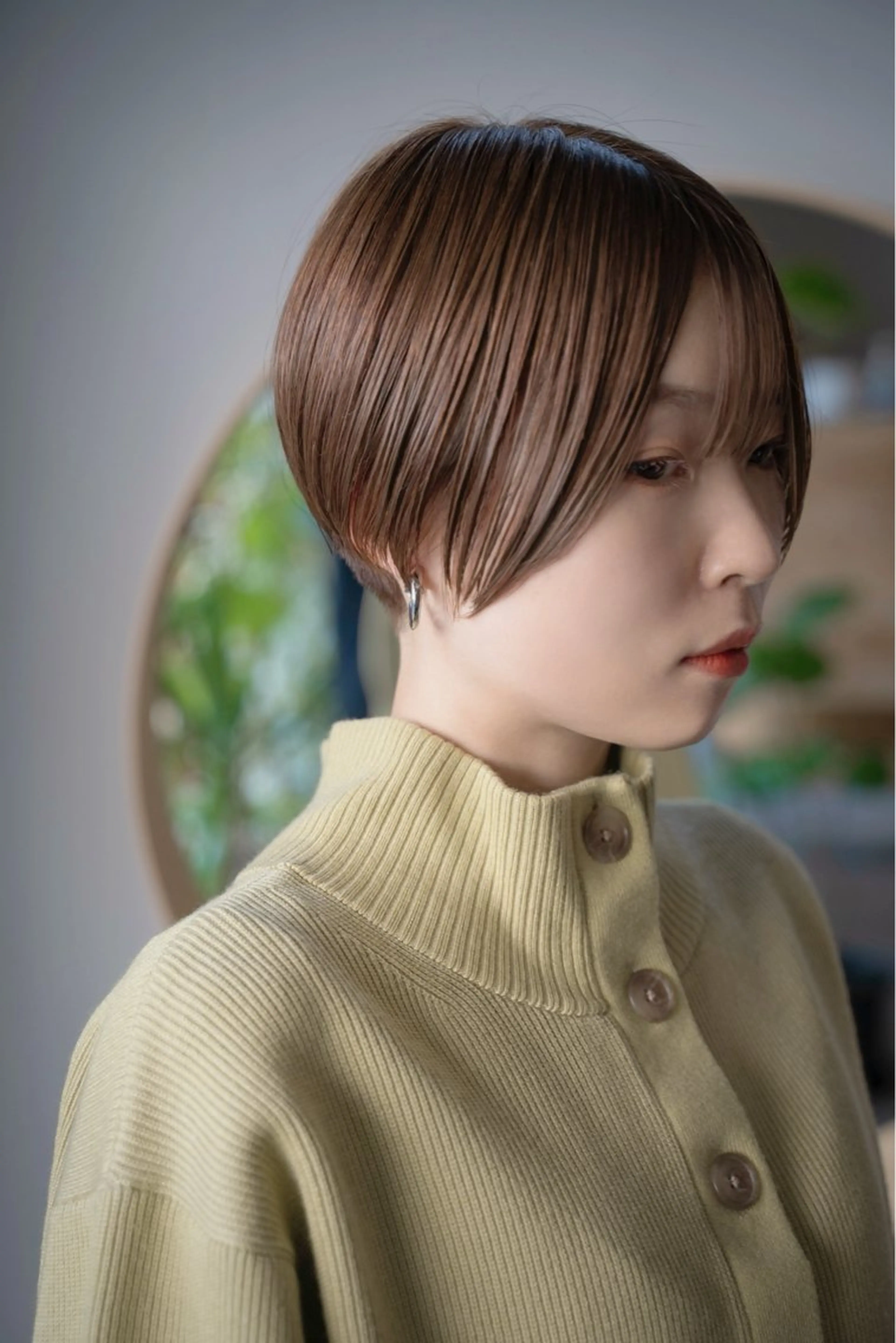 ショート カラー ショートボブ アディクシーカラー ボブ ショートヘア カット ヘアカラー 川間 将彦のヘアスタイル