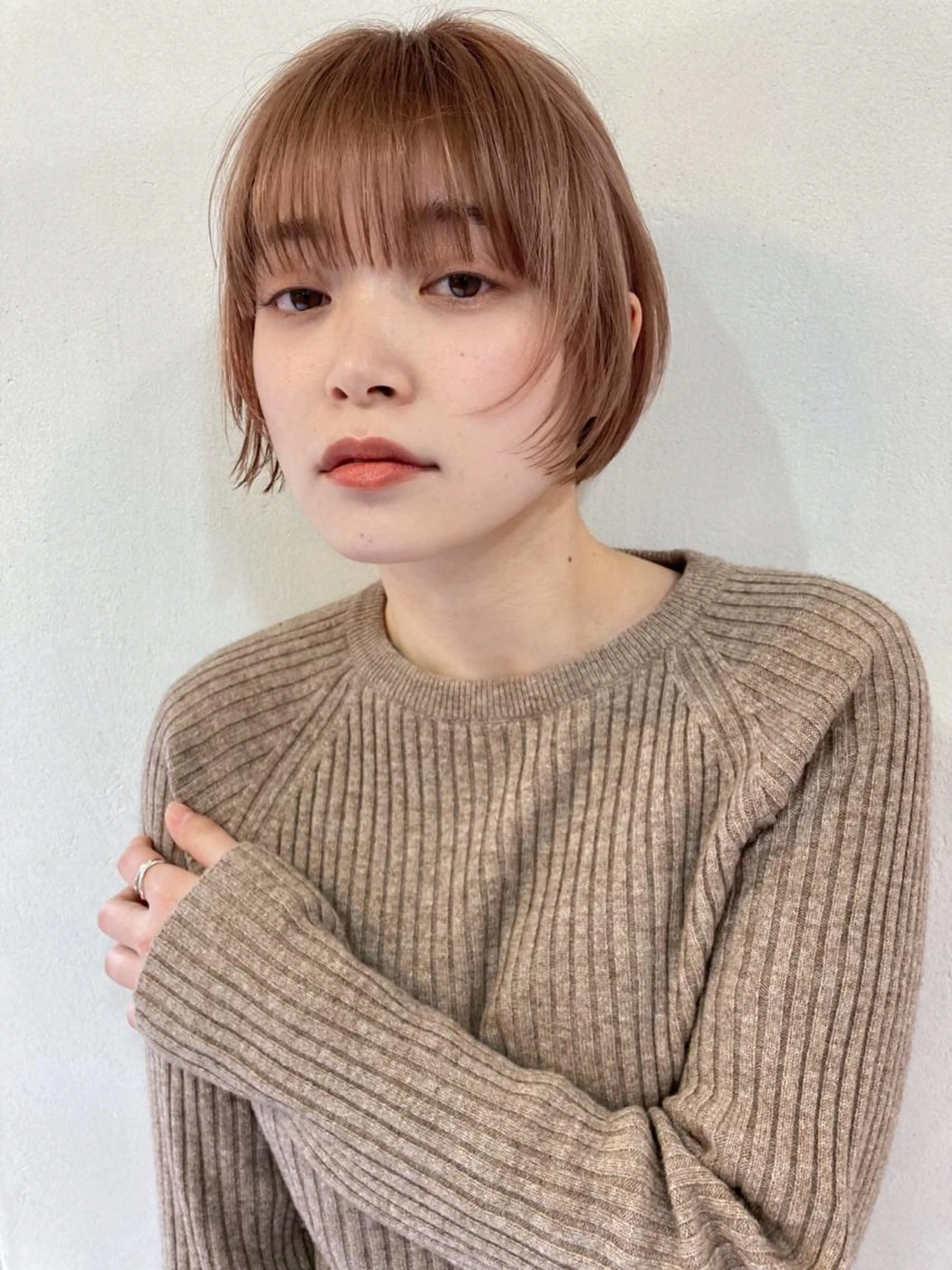 リピーター様用🙌[土日も利用可🎵カット＋オリジナルトリートメントクーポン]ボブ、レイヤー、ウルフならお任せください！の写真