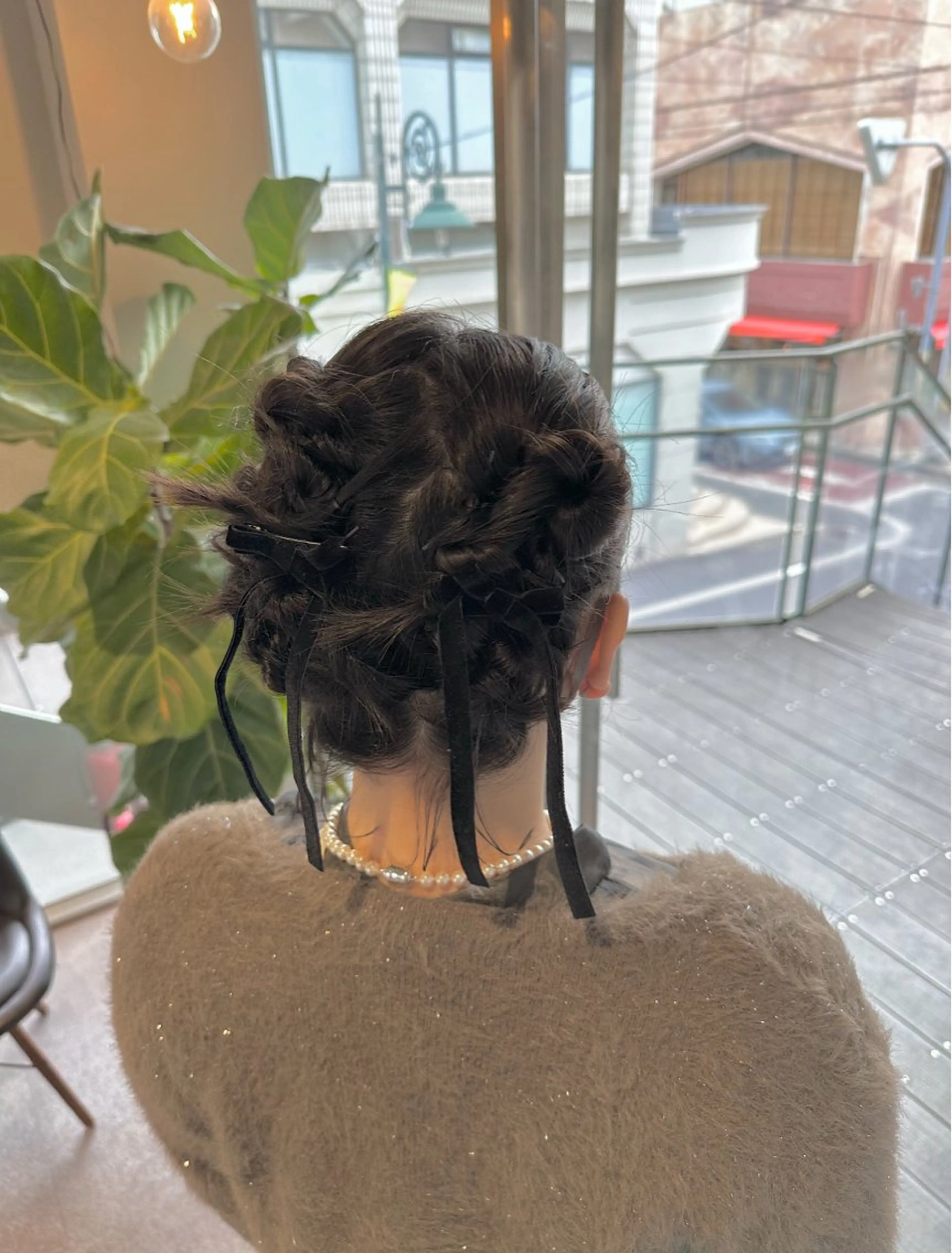 ヘアアレンジ ヘアセット 韓国風/オシャレ /縮毛矯正/滝口琴未のヘアスタイル