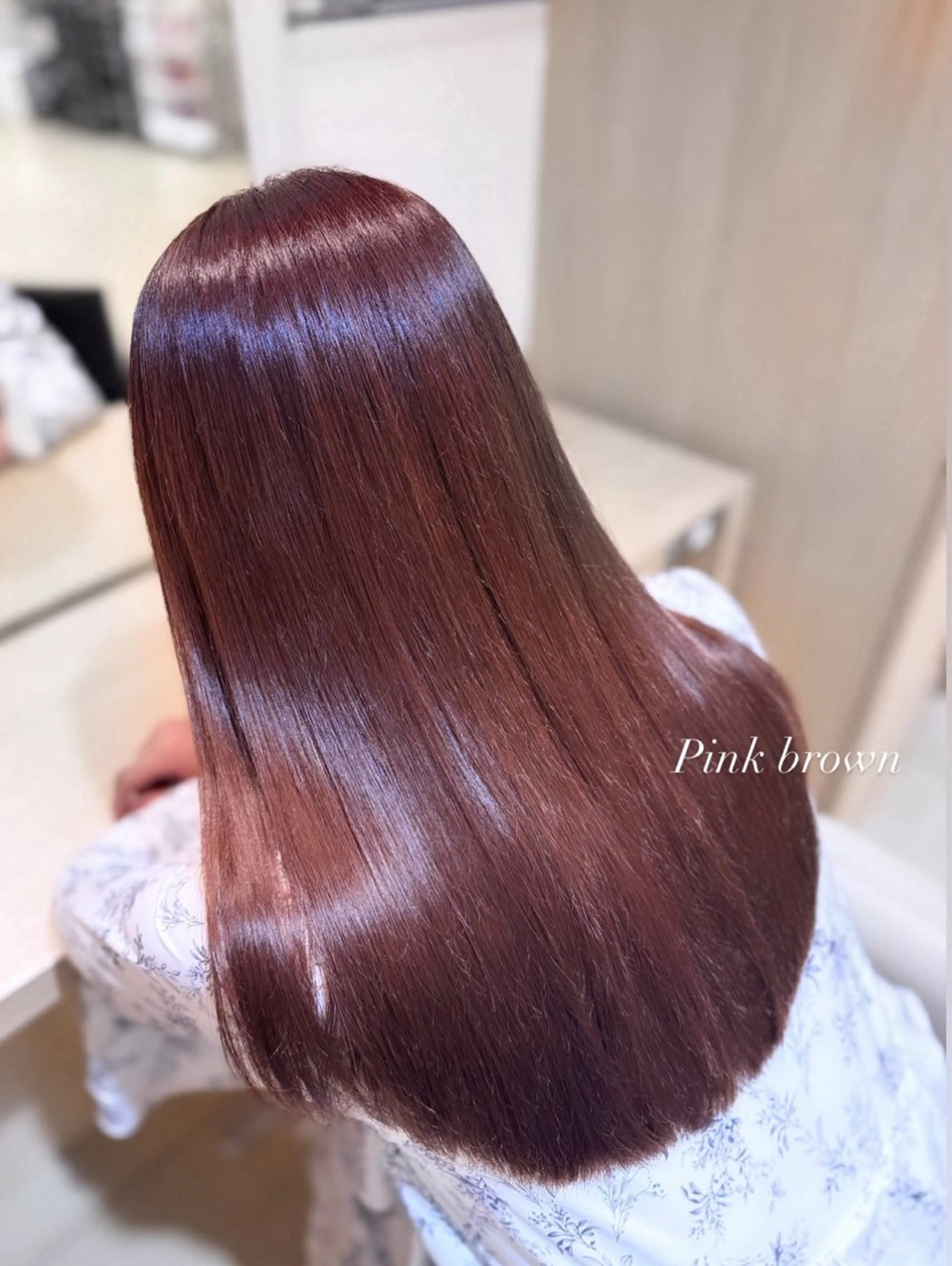 ロング カラー 🤍Ash 中目黒店 MISAKI‪‪🤍のヘアスタイル