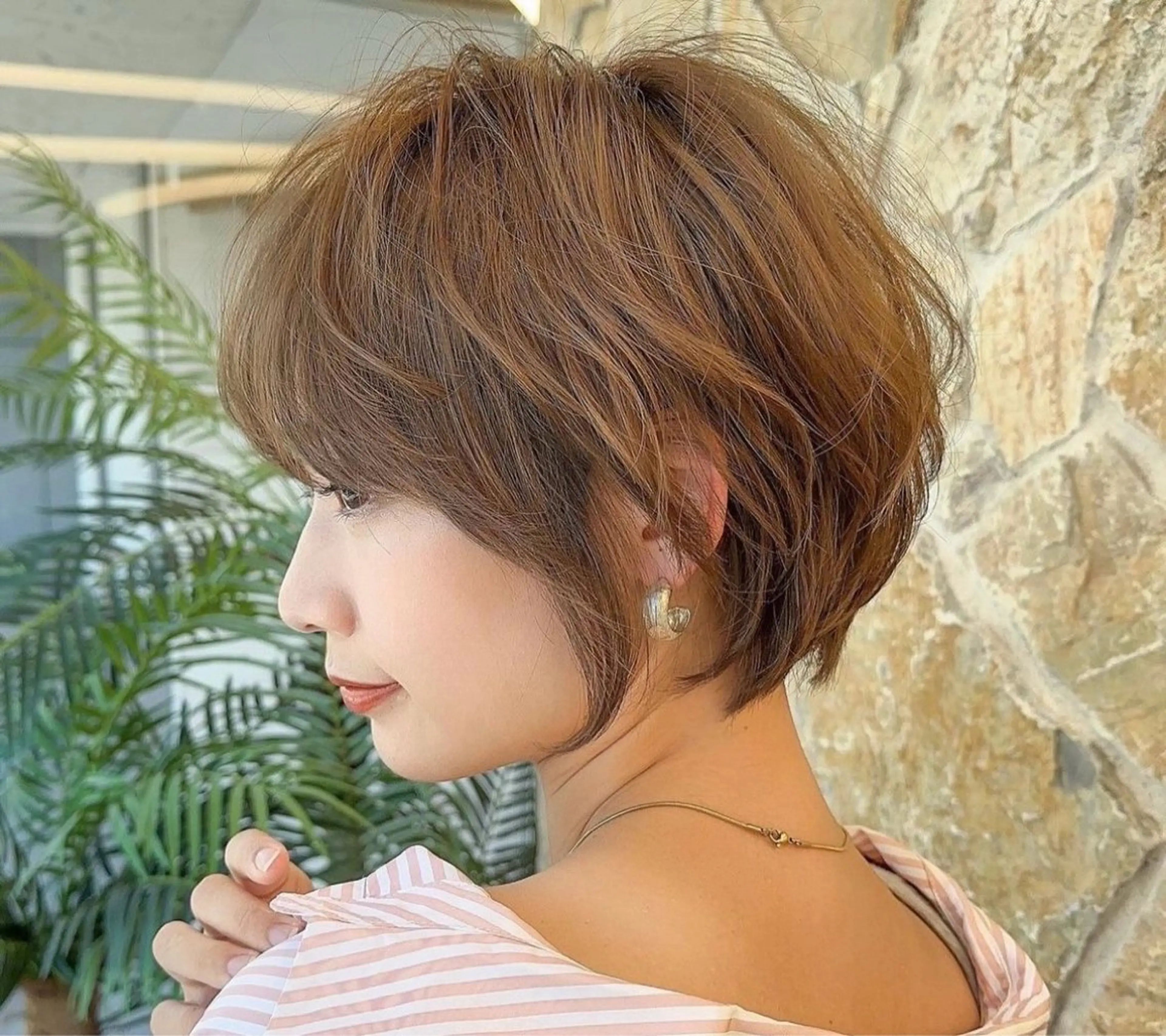 ショート 西村 涼のヘアスタイル