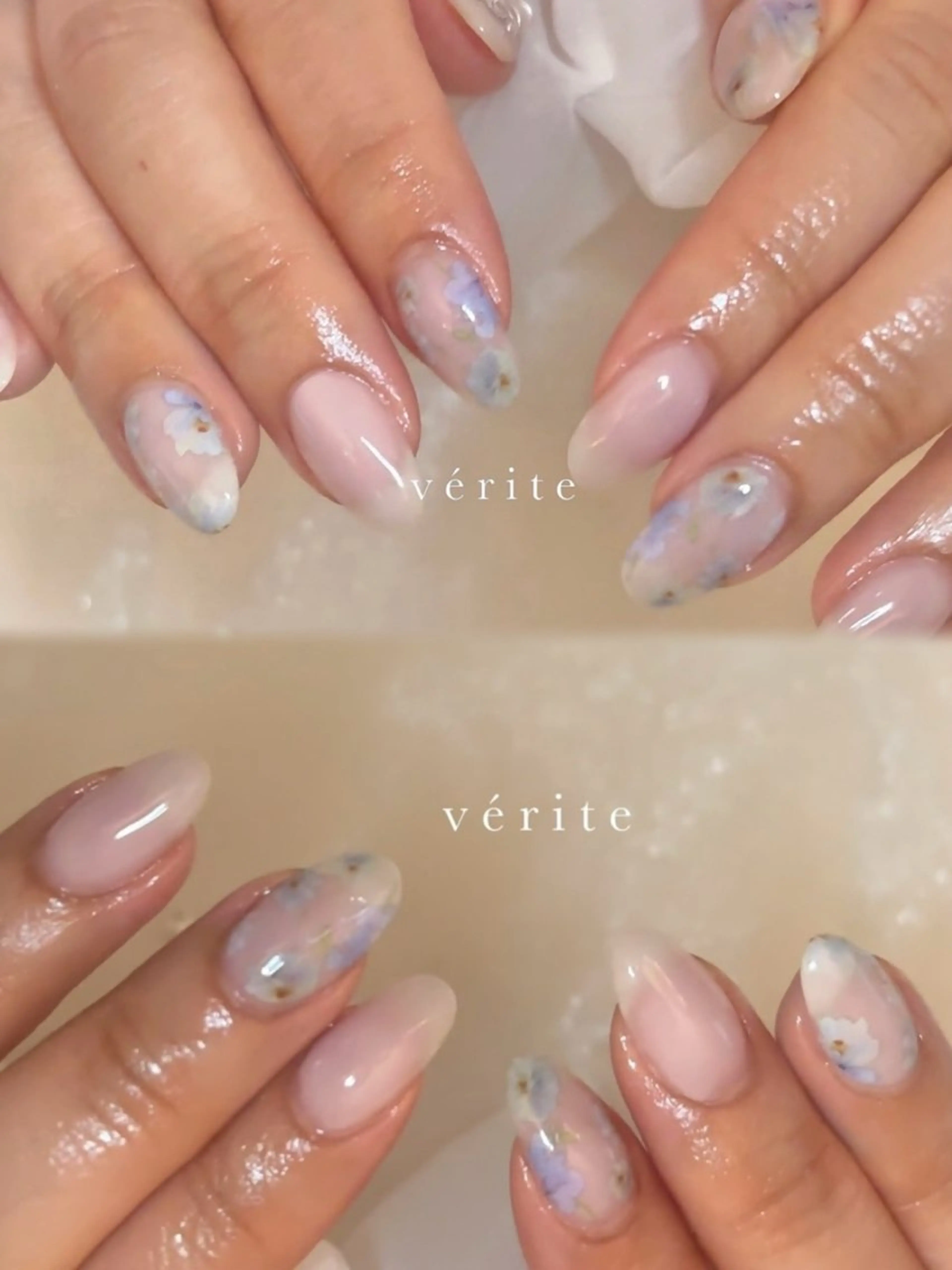 ネイル ハンドネイル vérite nailのネイルデザイン