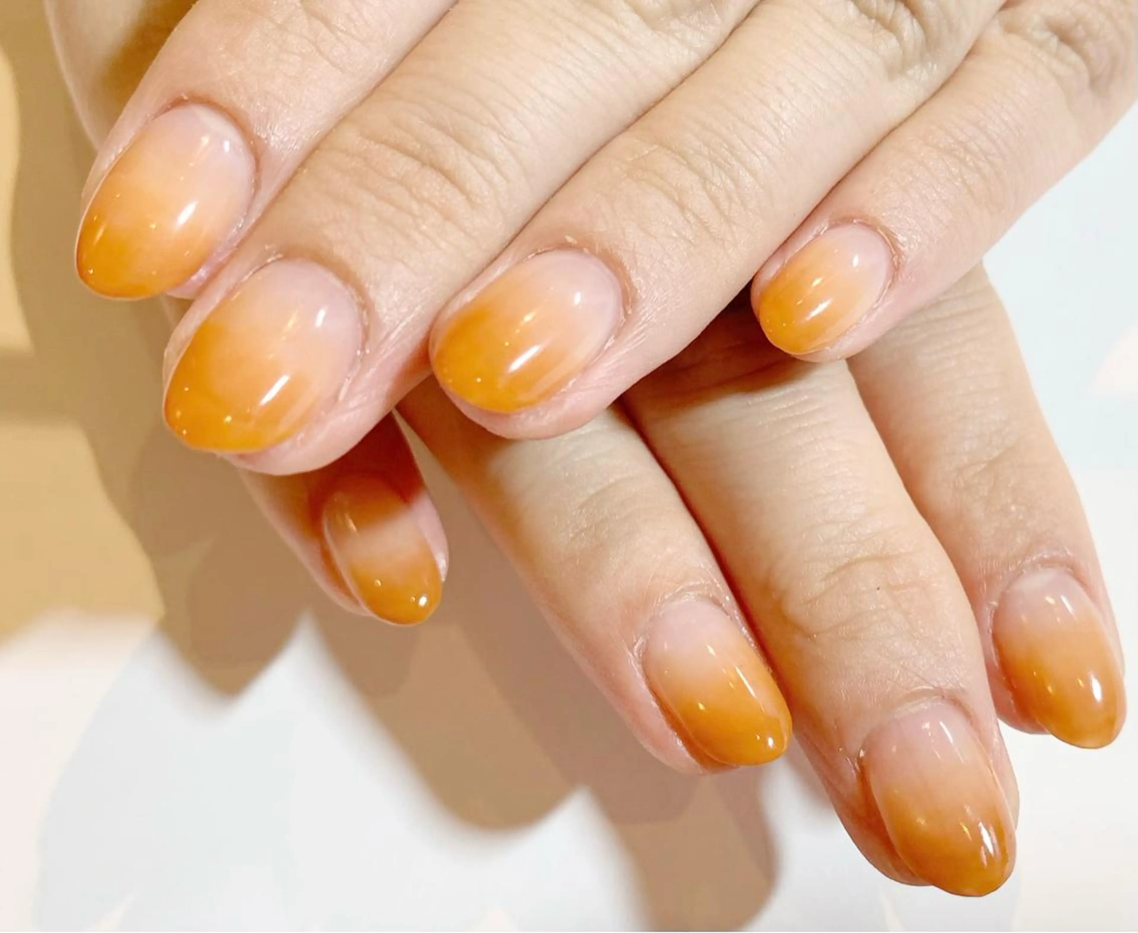 ショート ネイル グラデーション Lino ﾟのネイルデザイン