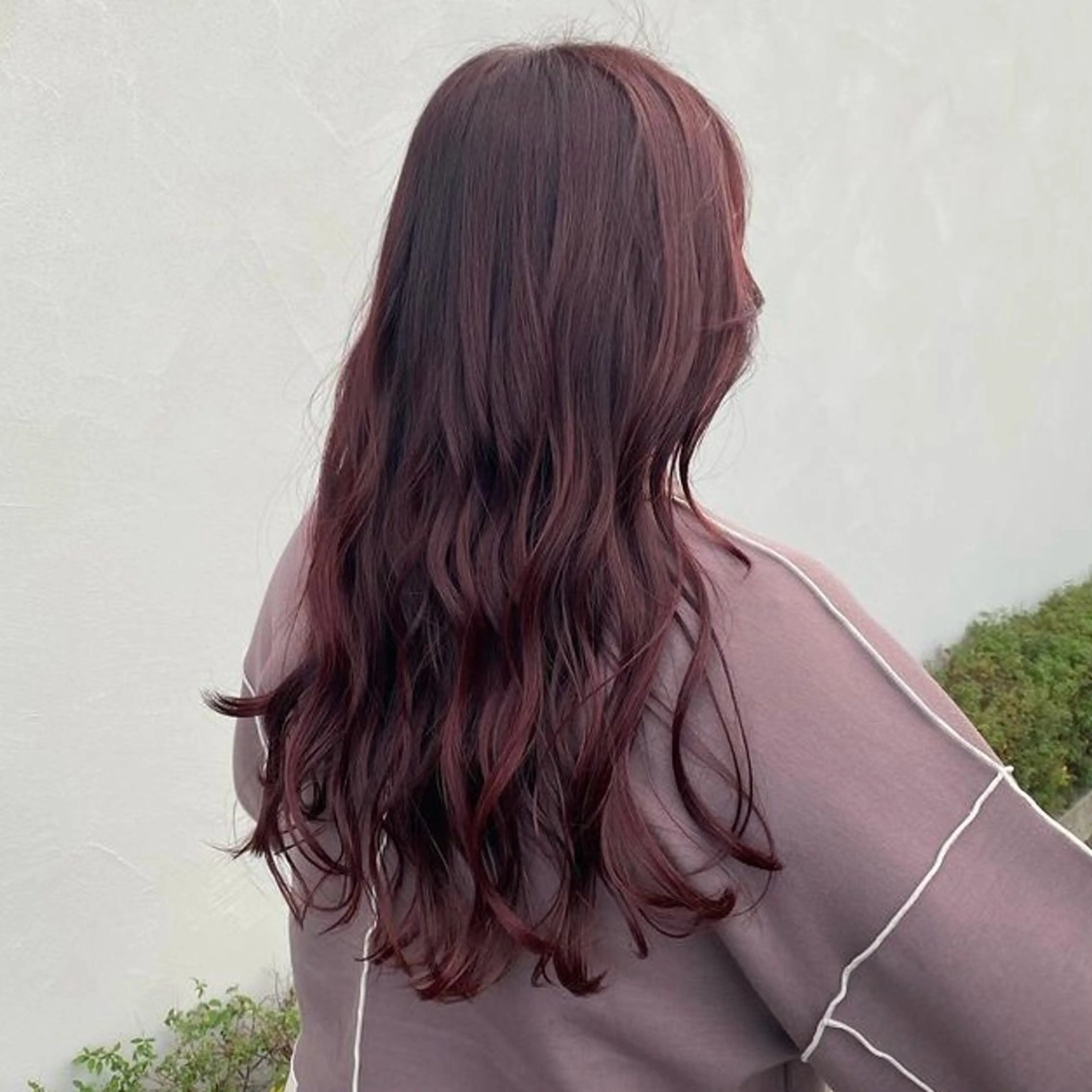 ロング カラー 縮毛矯正/ヘッドスパ 牧野のヘアスタイル