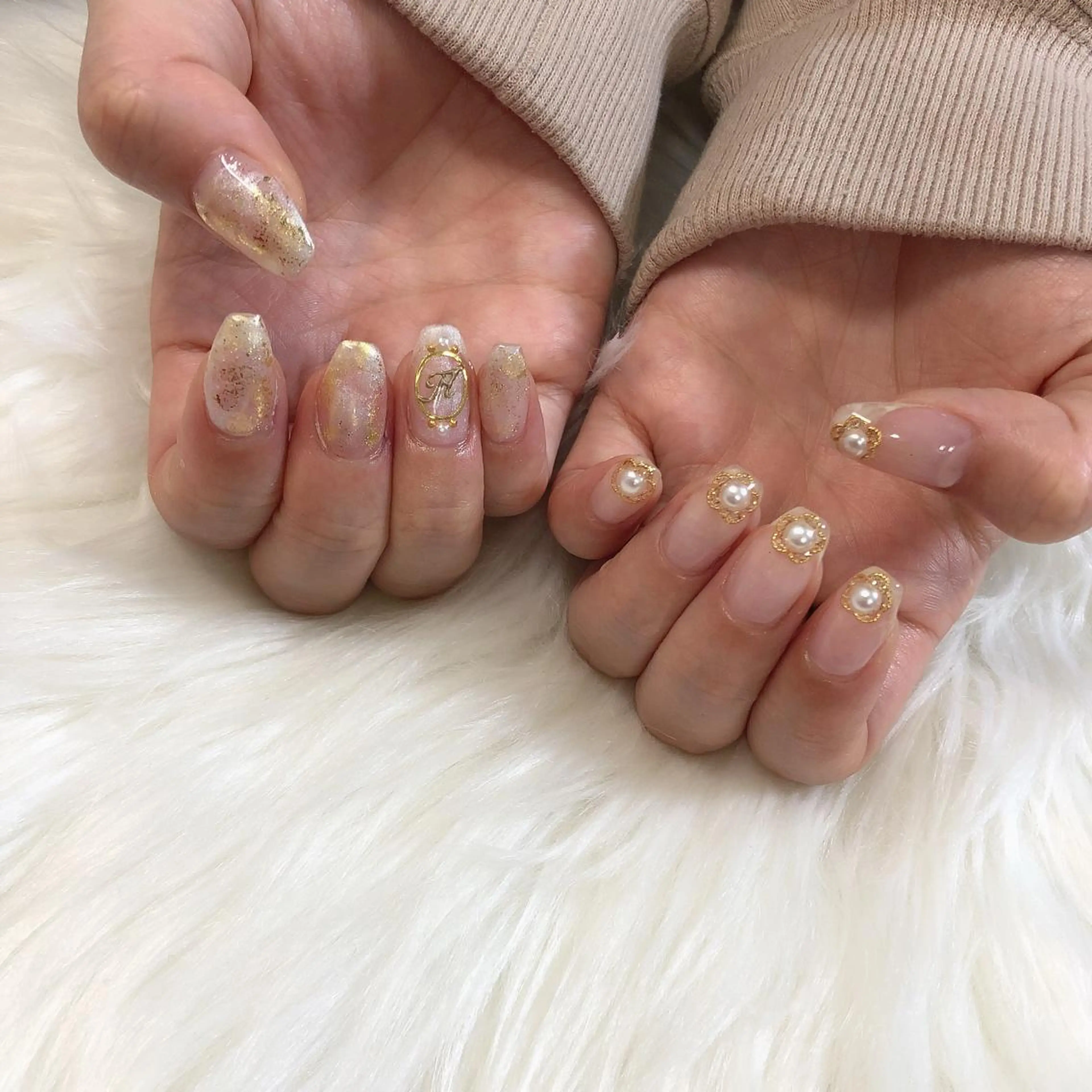 ネイル ハンドネイル 西岡 杏のネイルデザイン