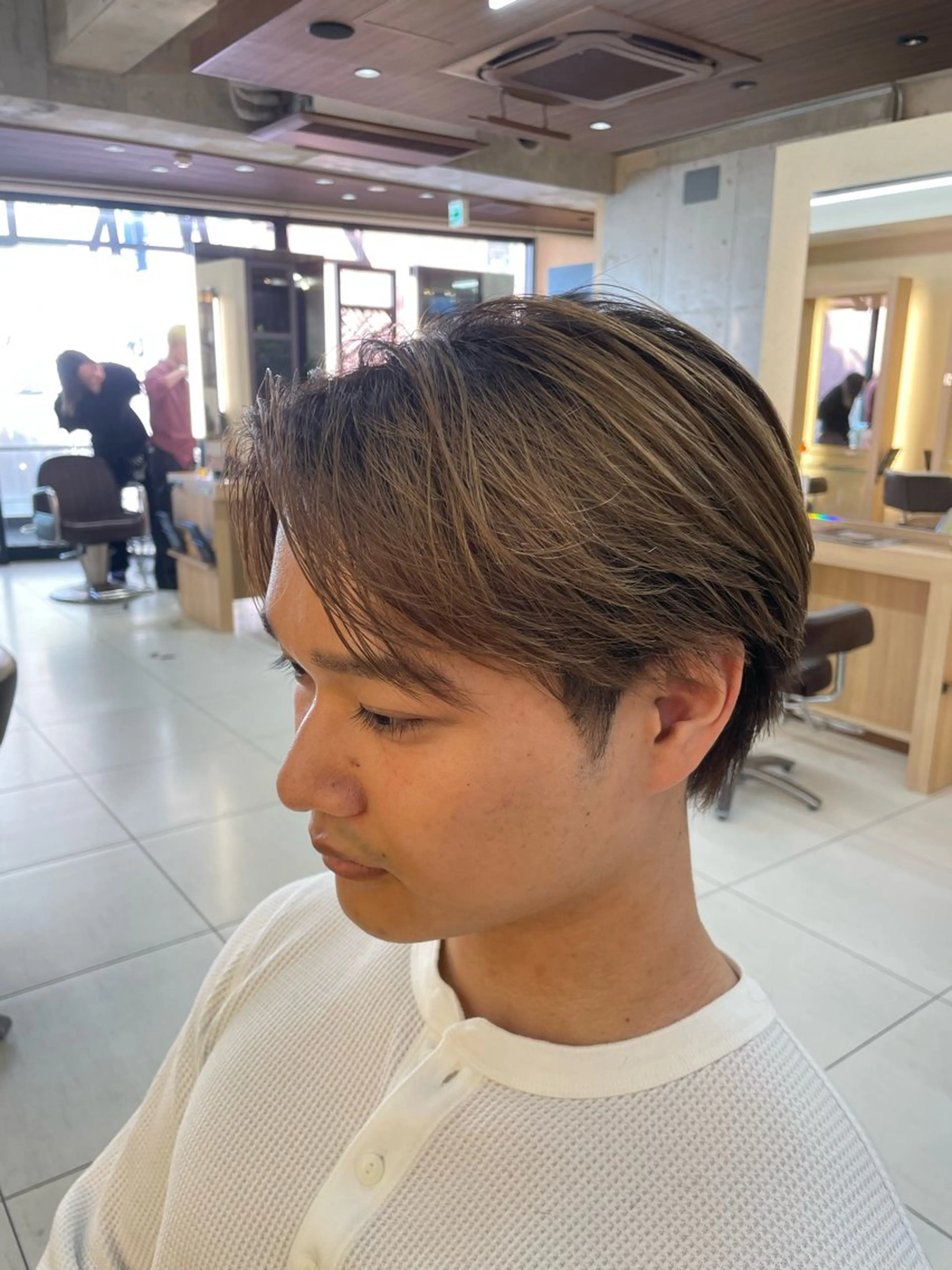 ショート メンズ ショートヘア 岩崎 唯人のヘアスタイル