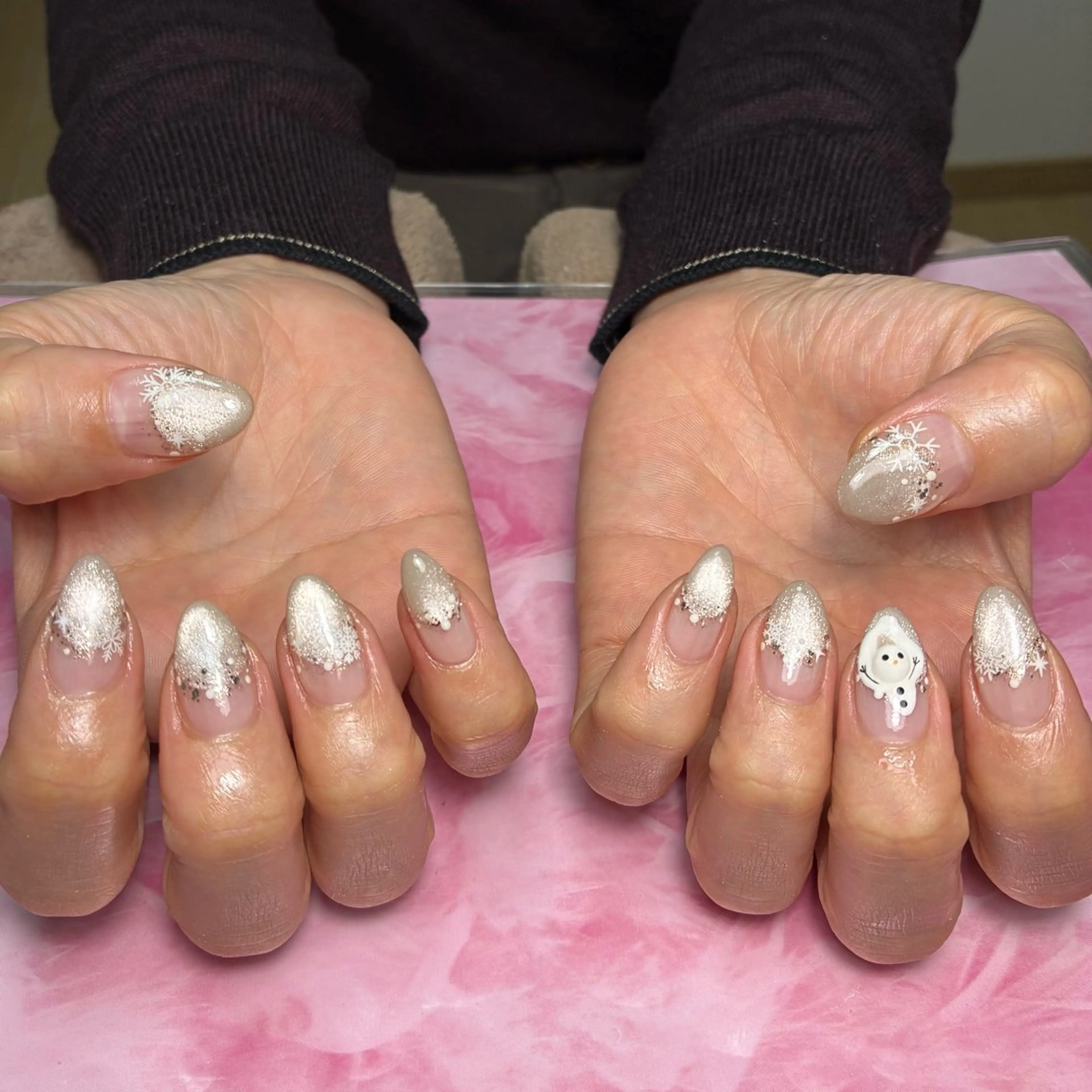 ミディアム hs nail salonのネイルデザイン