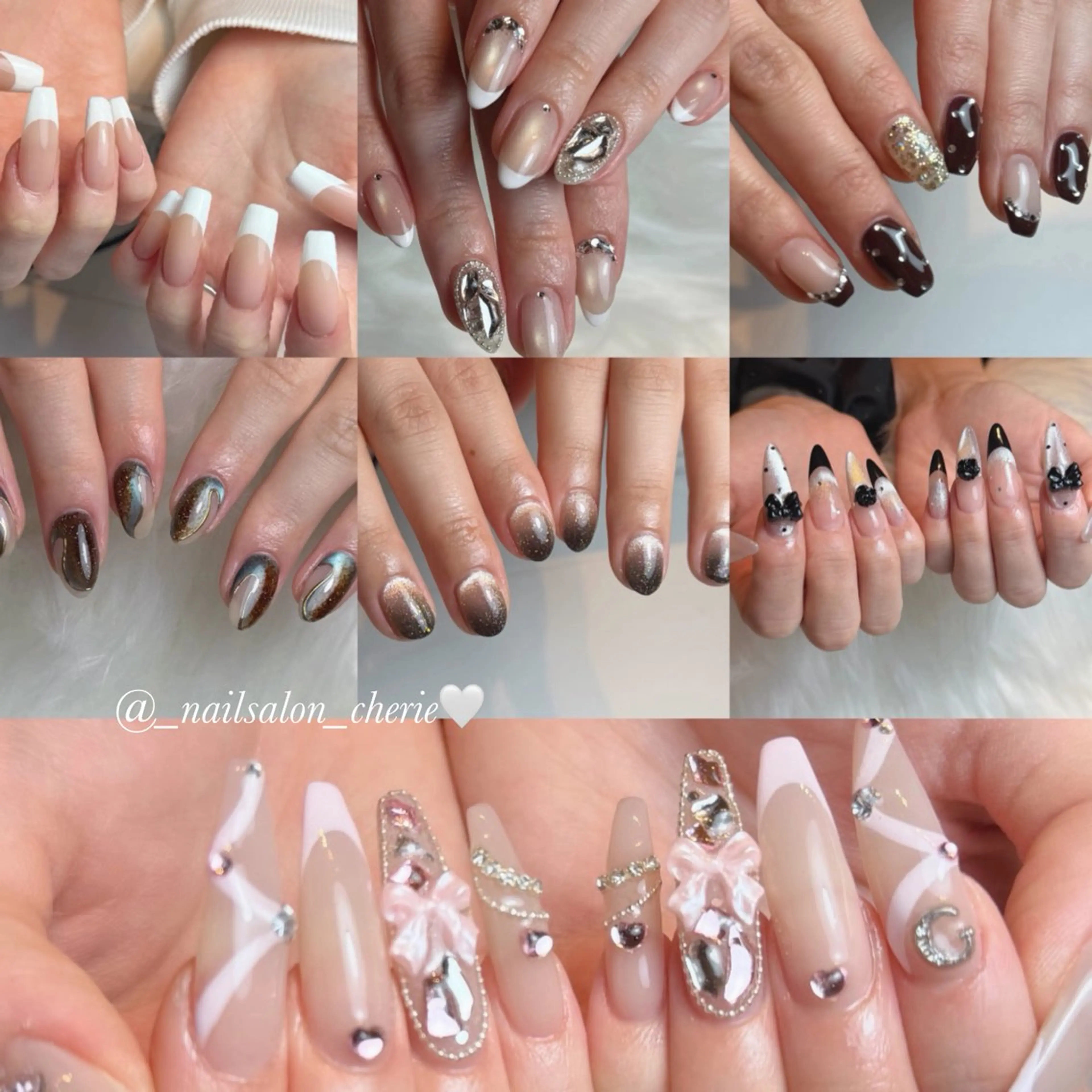 ネイル ハンドネイル nailsalon cherieのネイルデザイン