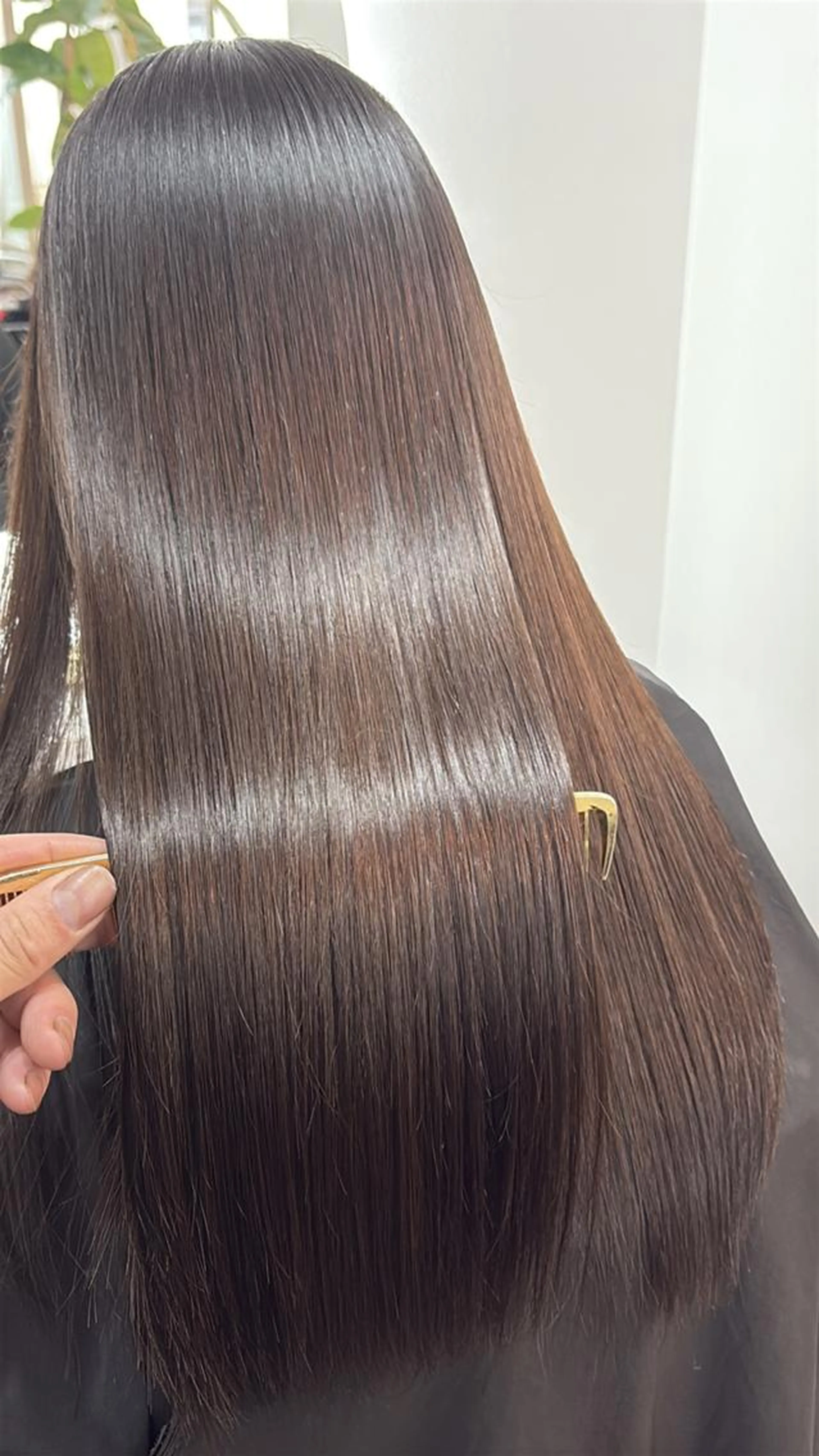 ALLEN hair特製✨髪質改善酸性ストレート+前処理トリートメントの写真