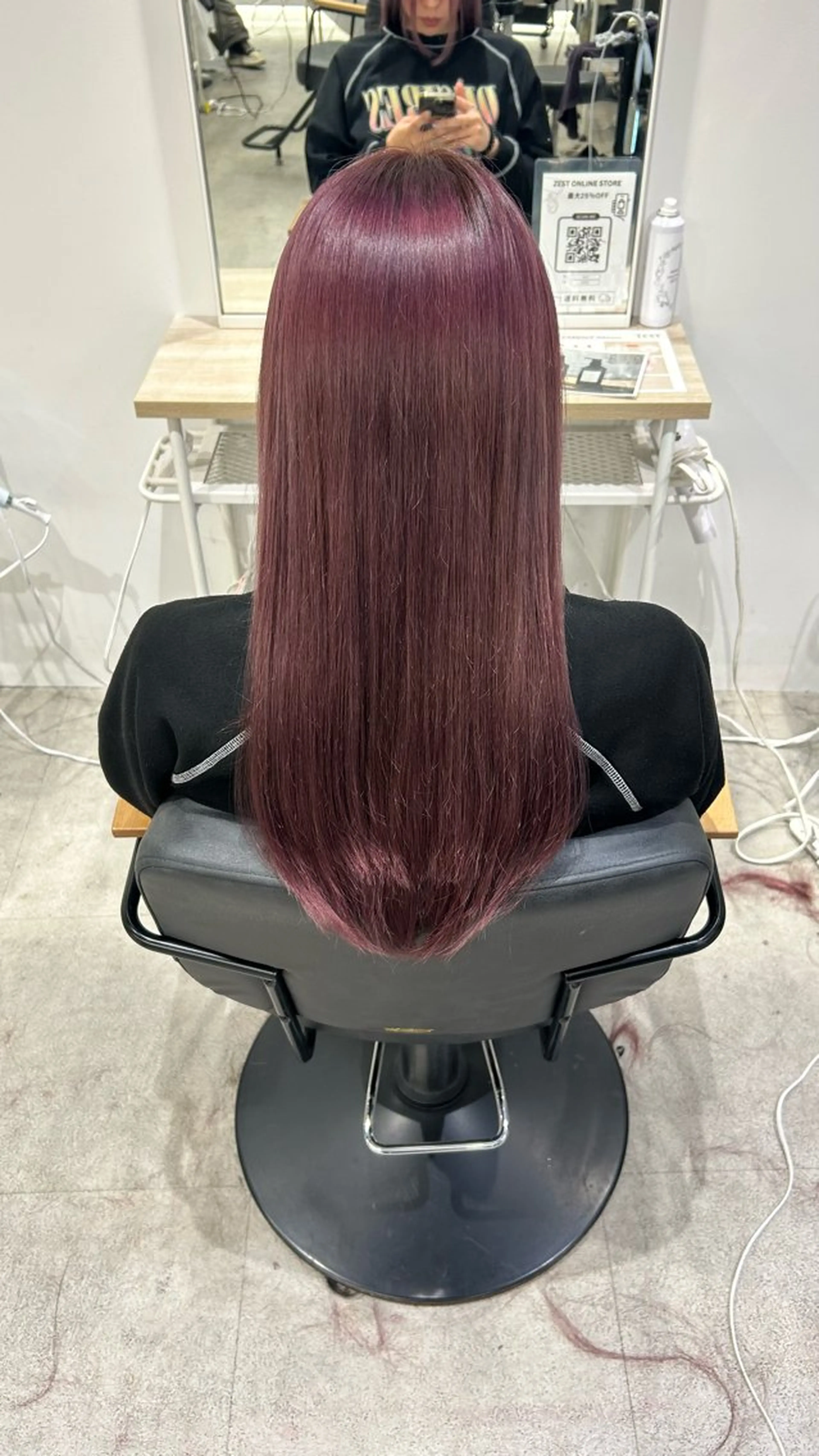 ロング カラー ヘアカラー himari💜 暖色/レイヤーカットのヘアスタイル
