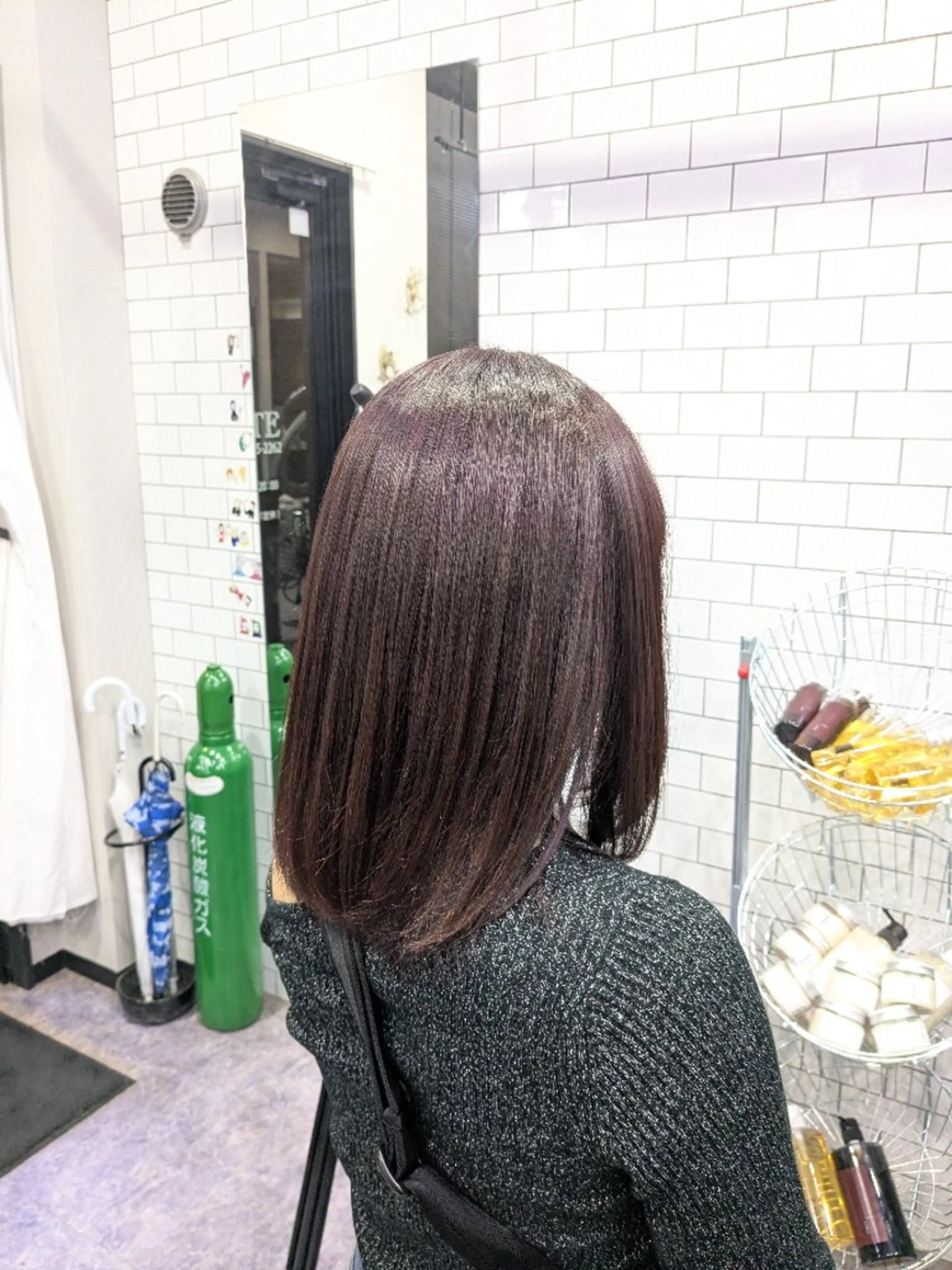 カラー 多田 遥香のヘアスタイル