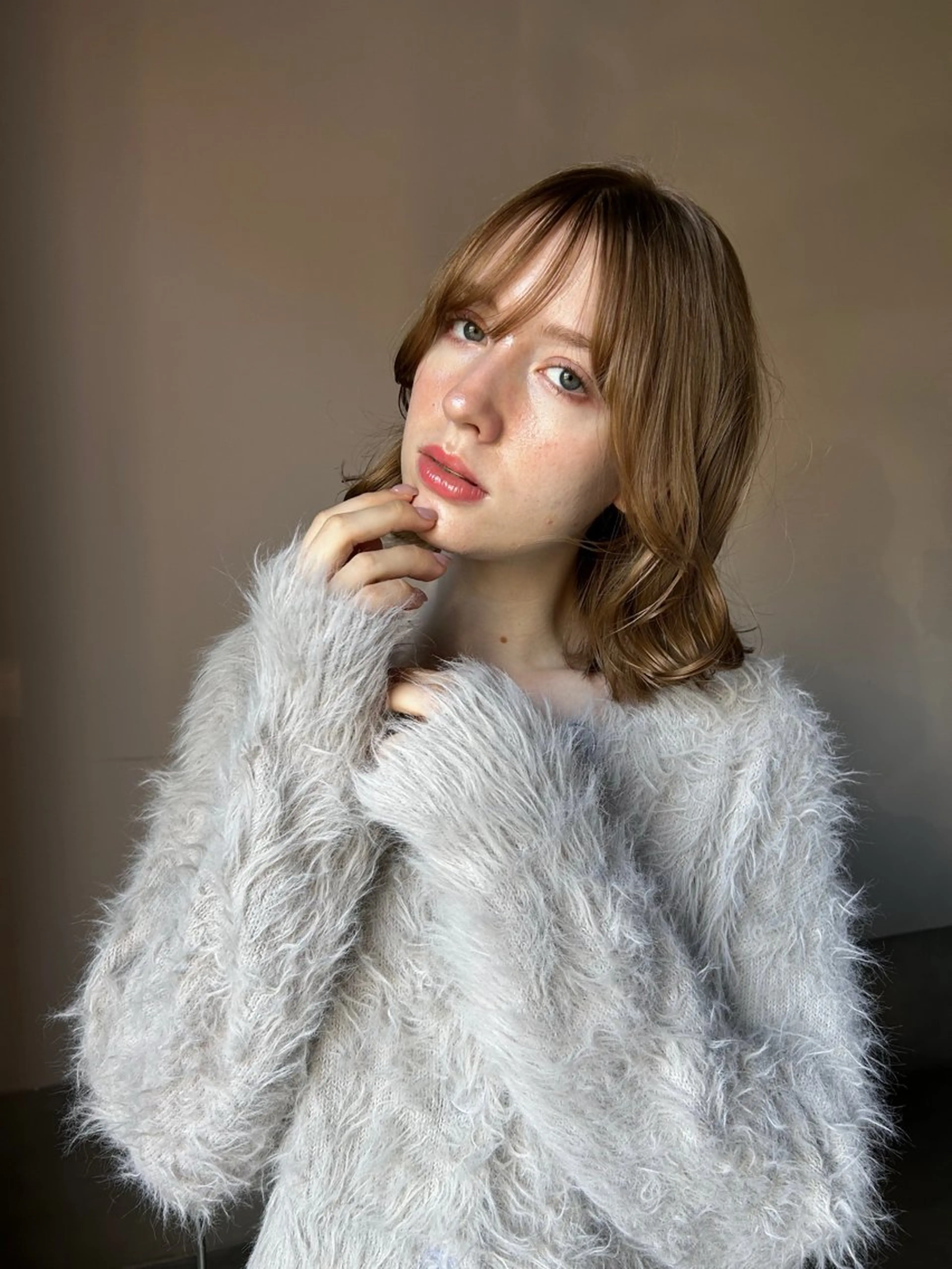 ［再来20%オフ］カット＋ケアカラー🩵の写真