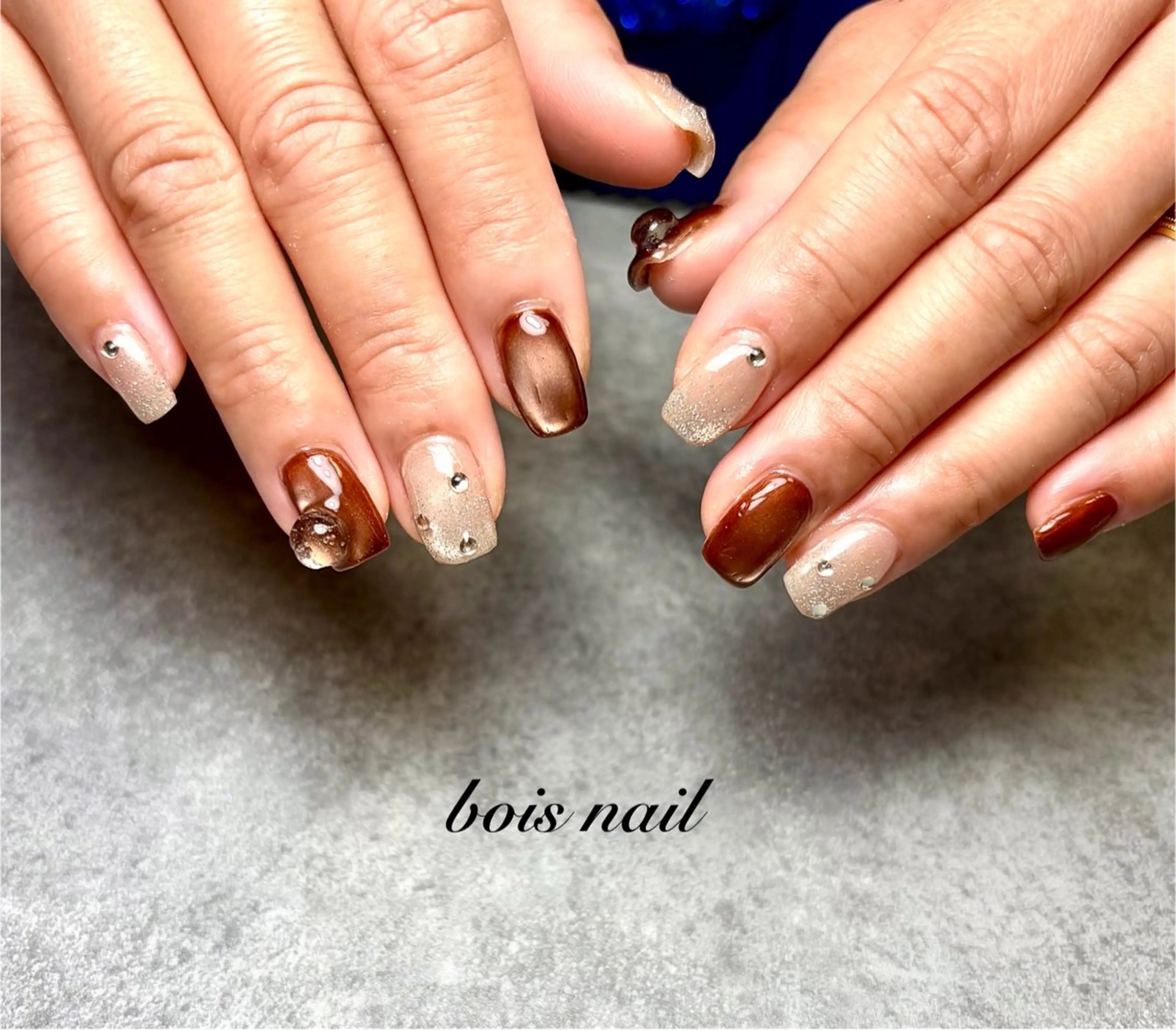 ネイル ハンドネイル bois nail ボワネイル北巽のネイルデザイン