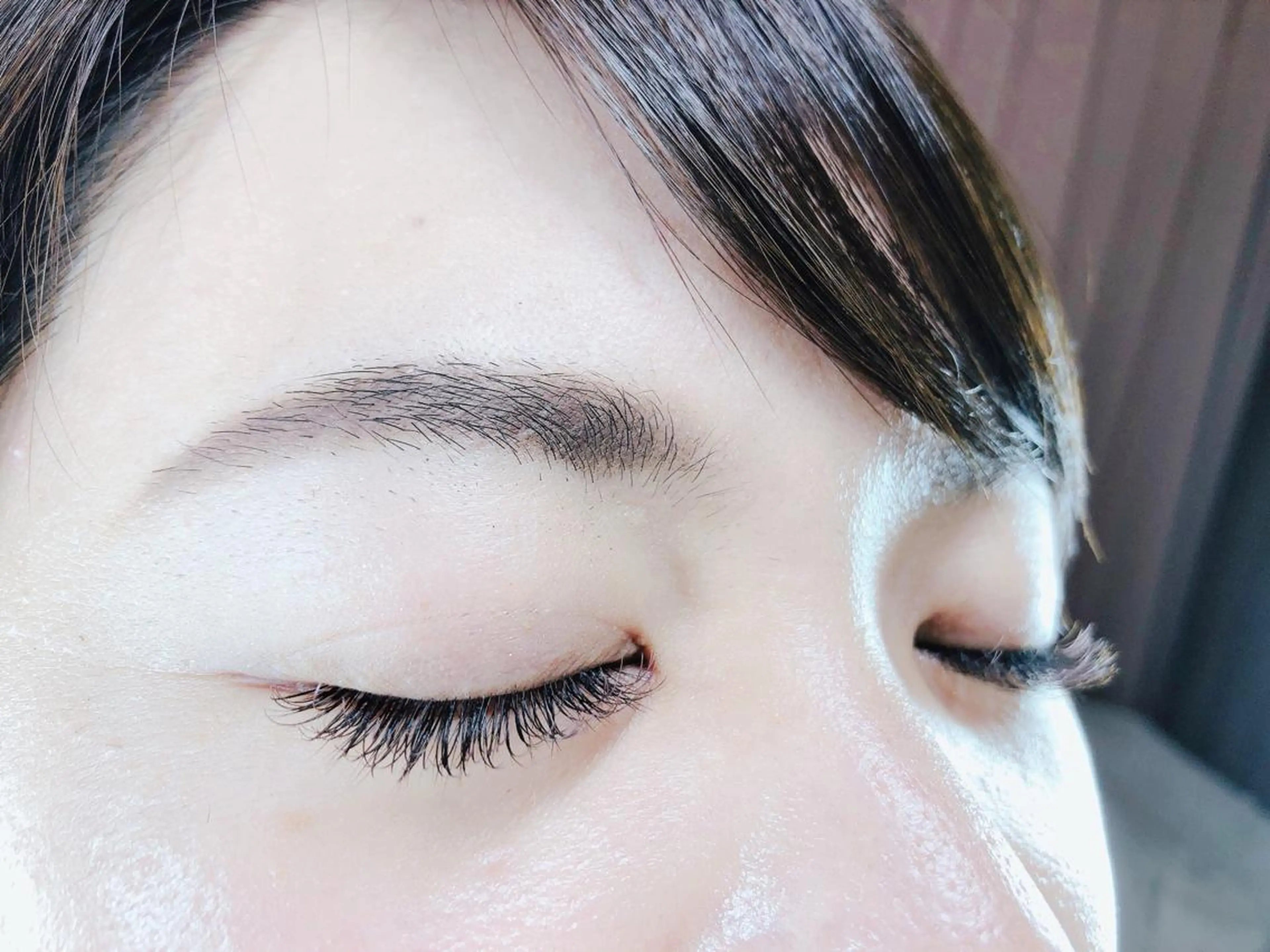 マツエク・マツパ カラーマツエク フラットラッシュ マツエク Calin カランのマツエク・マツパデザイン