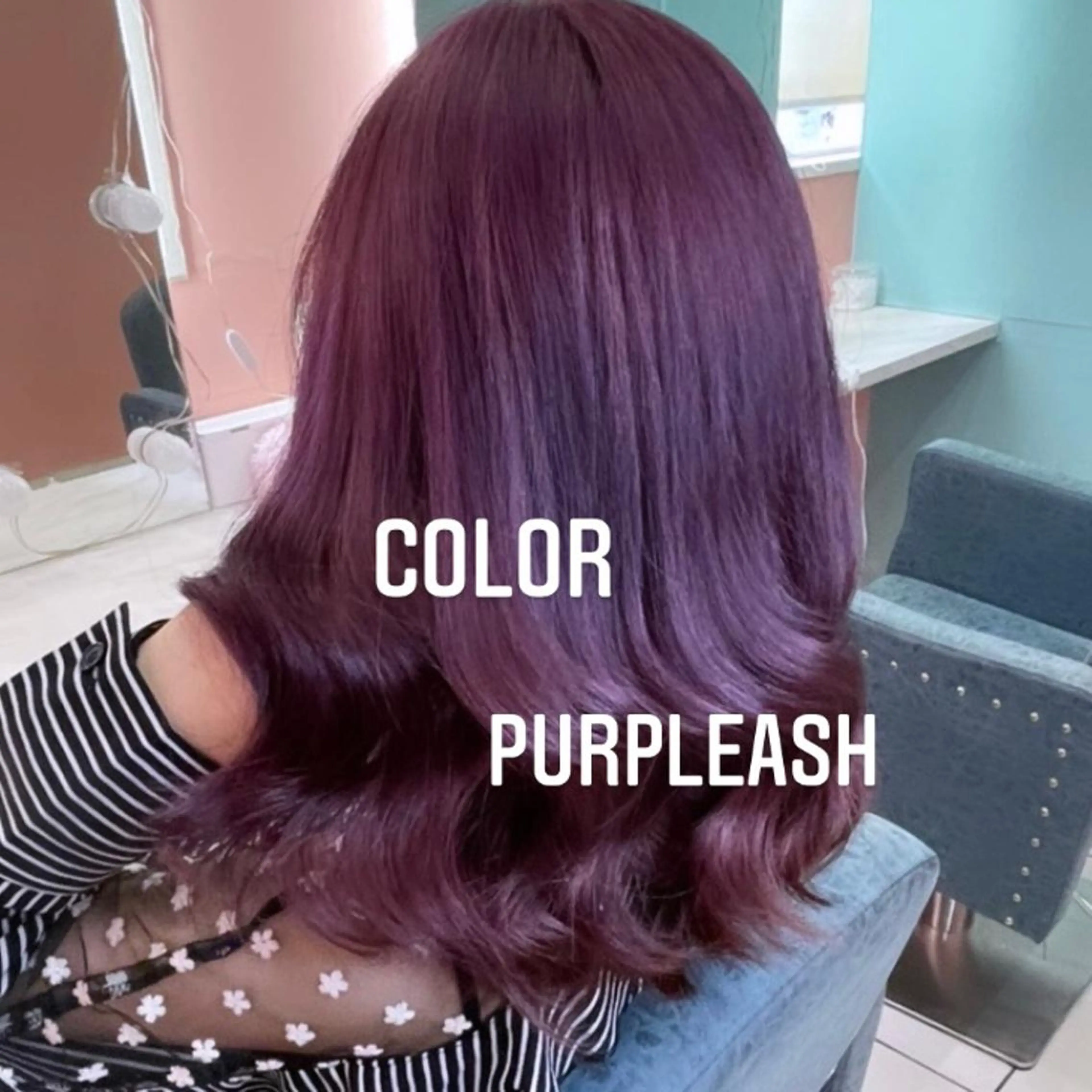 ミディアム カラー ヘアカラー トリートメント エクステ🩵ブリーチ 韓国ヘア🩵KAEのヘアスタイル