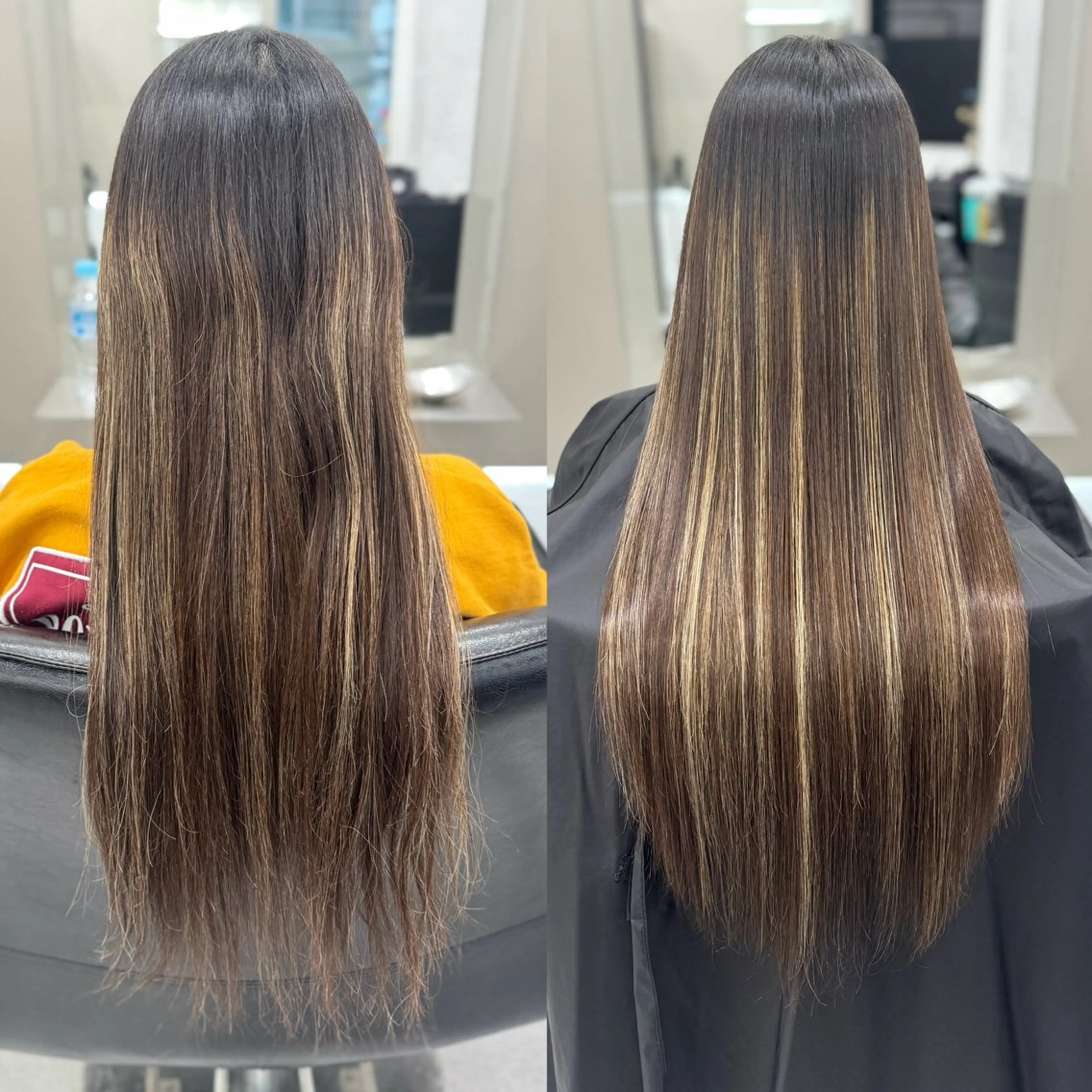 【ハイダメージ•ブリーチ毛対応】ダメージレス縮毛矯正＋オーダーメイドプレミアムTRの写真