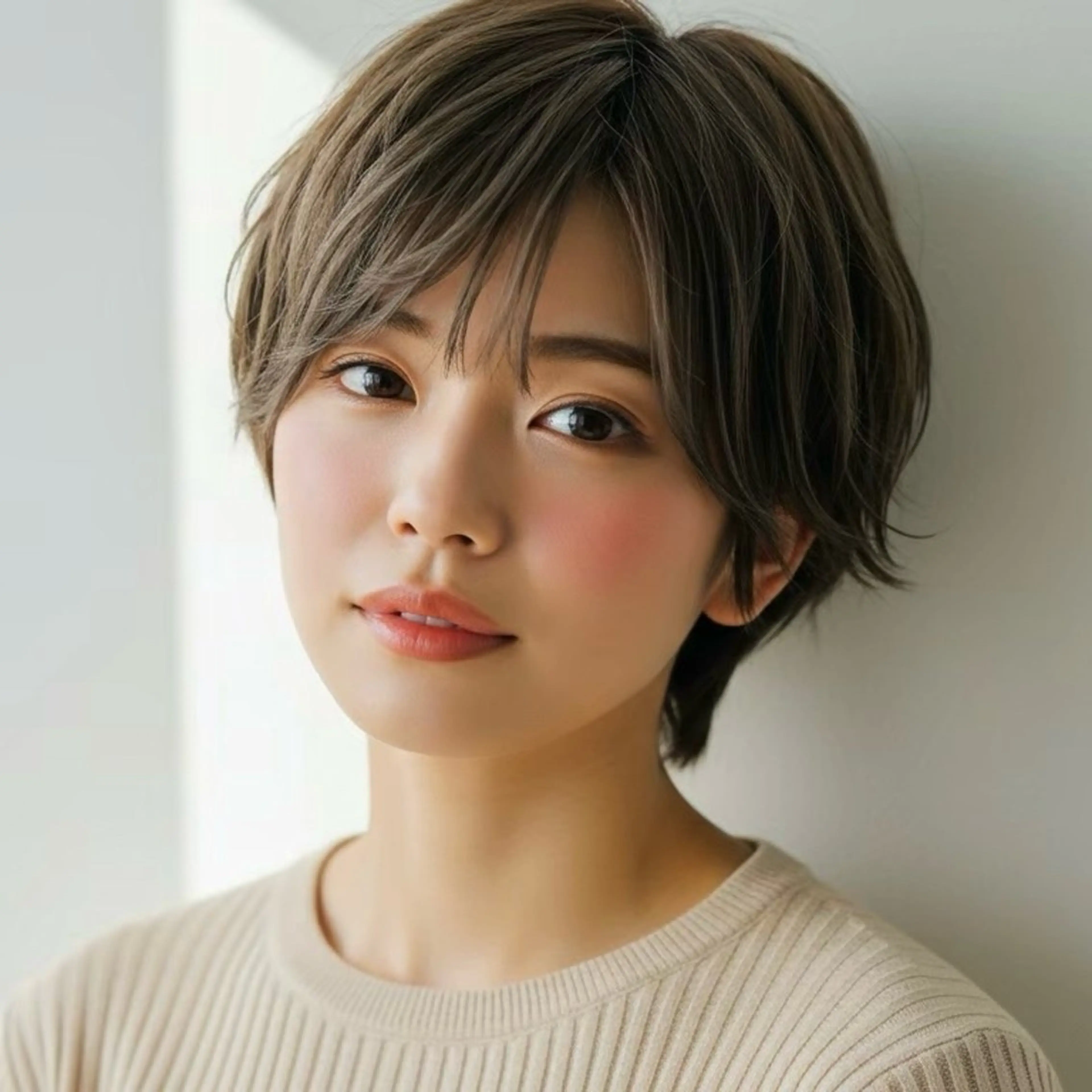 ショートカット+トリートメントの写真