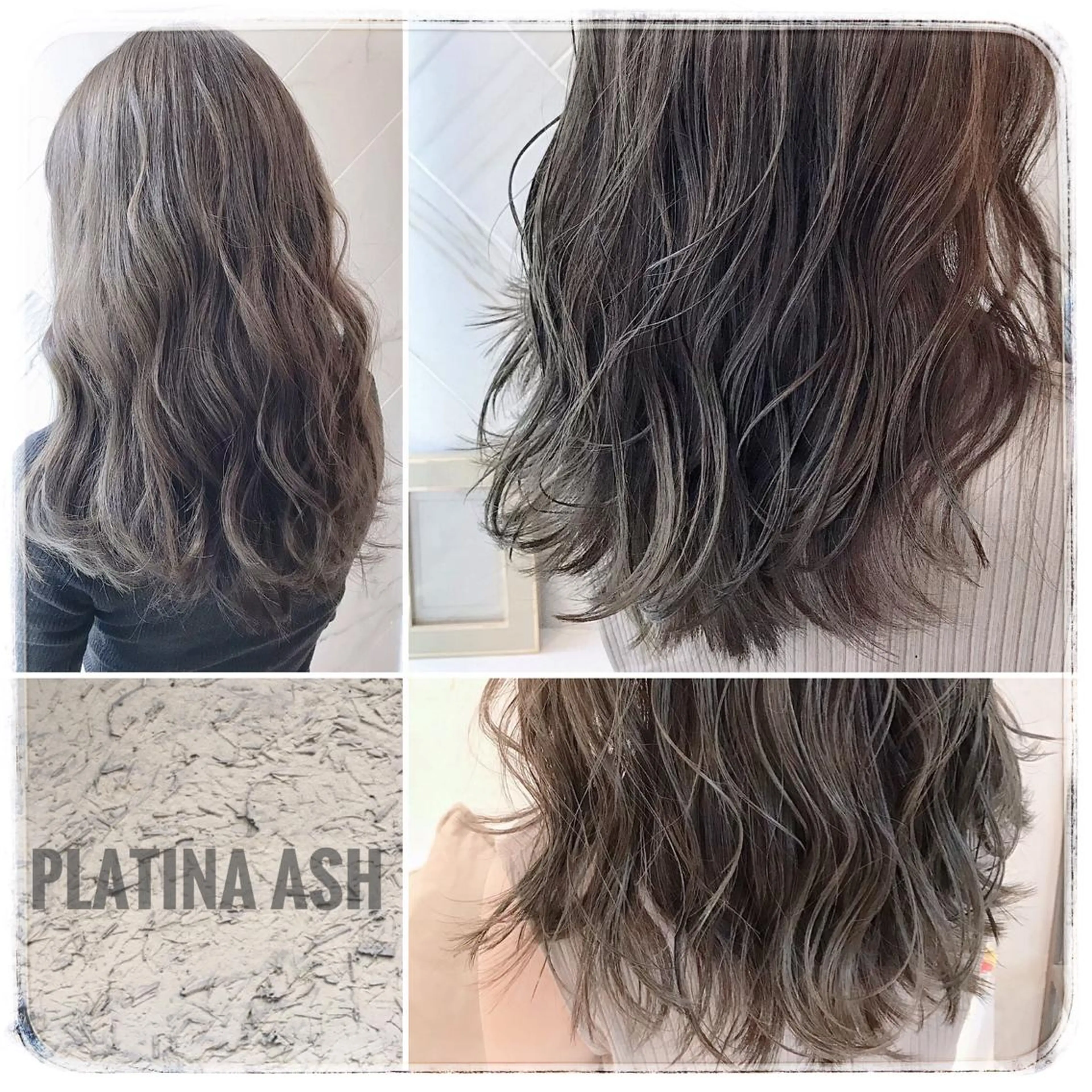 ミディアム カラー ヘアアレンジ 透明感カラー グレージュ ハイライトカラー ハイライト カット ヘアカラー トリートメント ✨似合うのその先へ✨ 田中延和のヘアスタイル