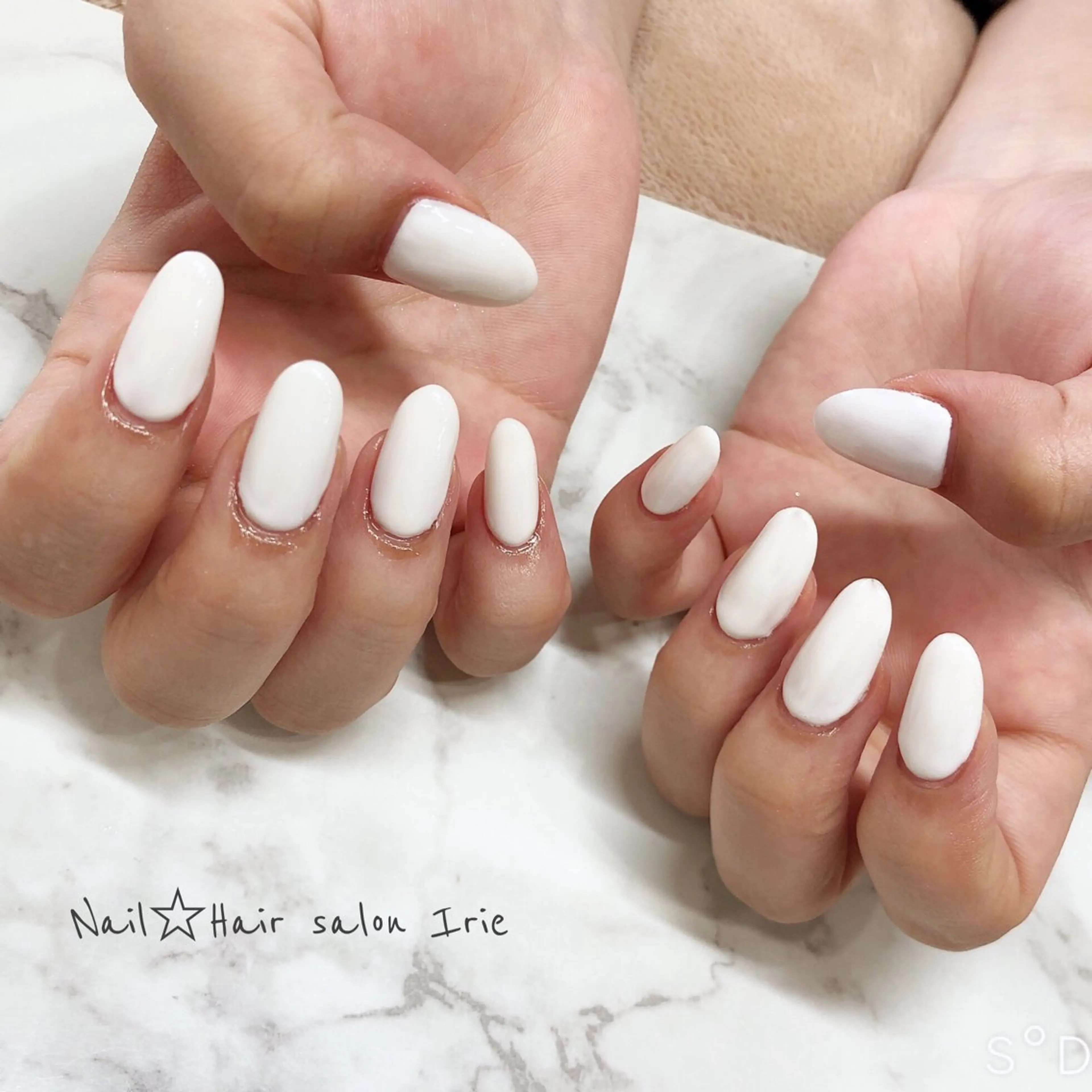 ネイル ハンドネイル ハンドケア Hair salon Irie所属・與儀 知佳のネイルデザイン