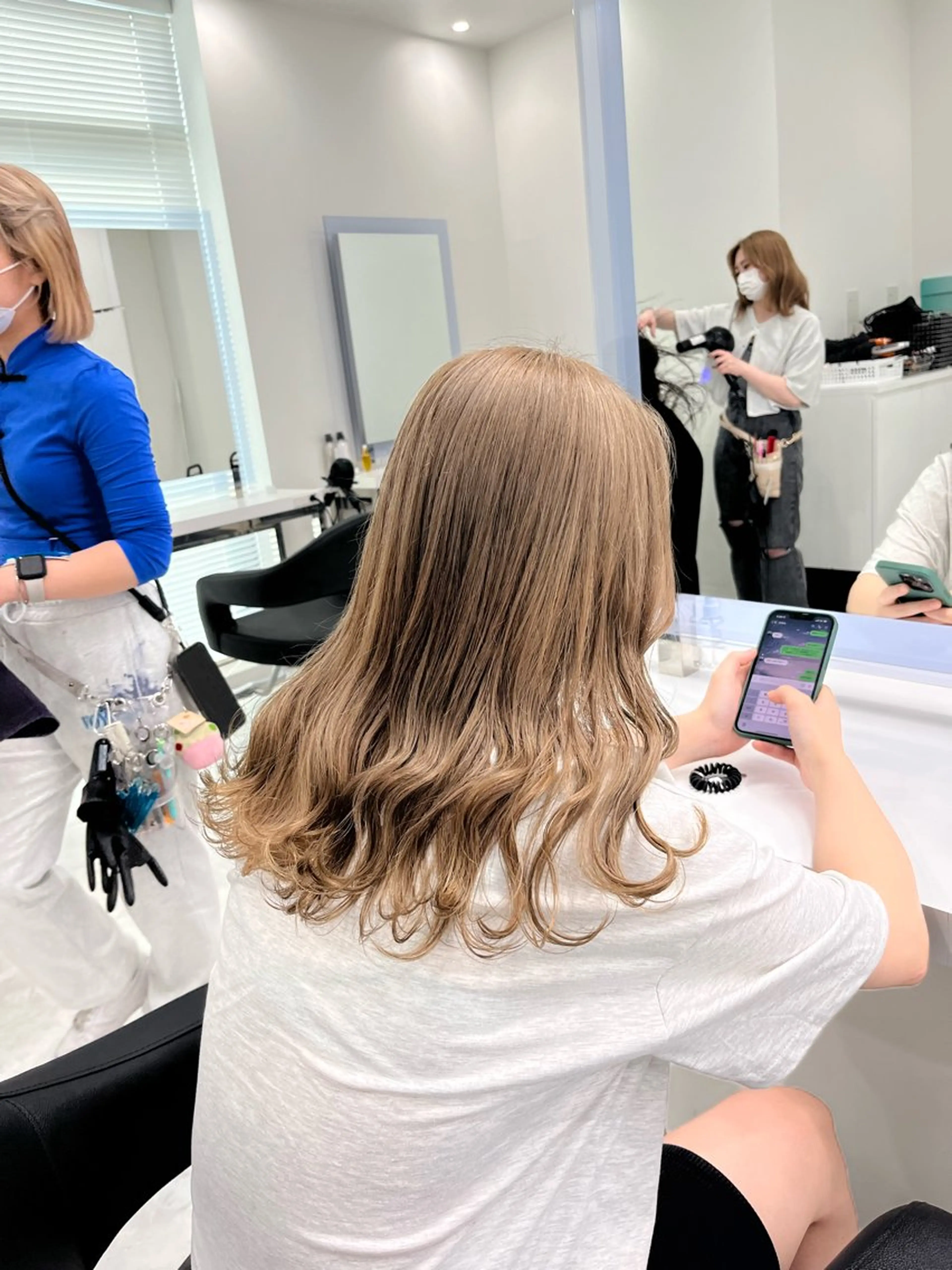 カラー ヘアカラー トリートメント 似合わせ💗骨格矯正 💗透明感カラー💗のヘアスタイル