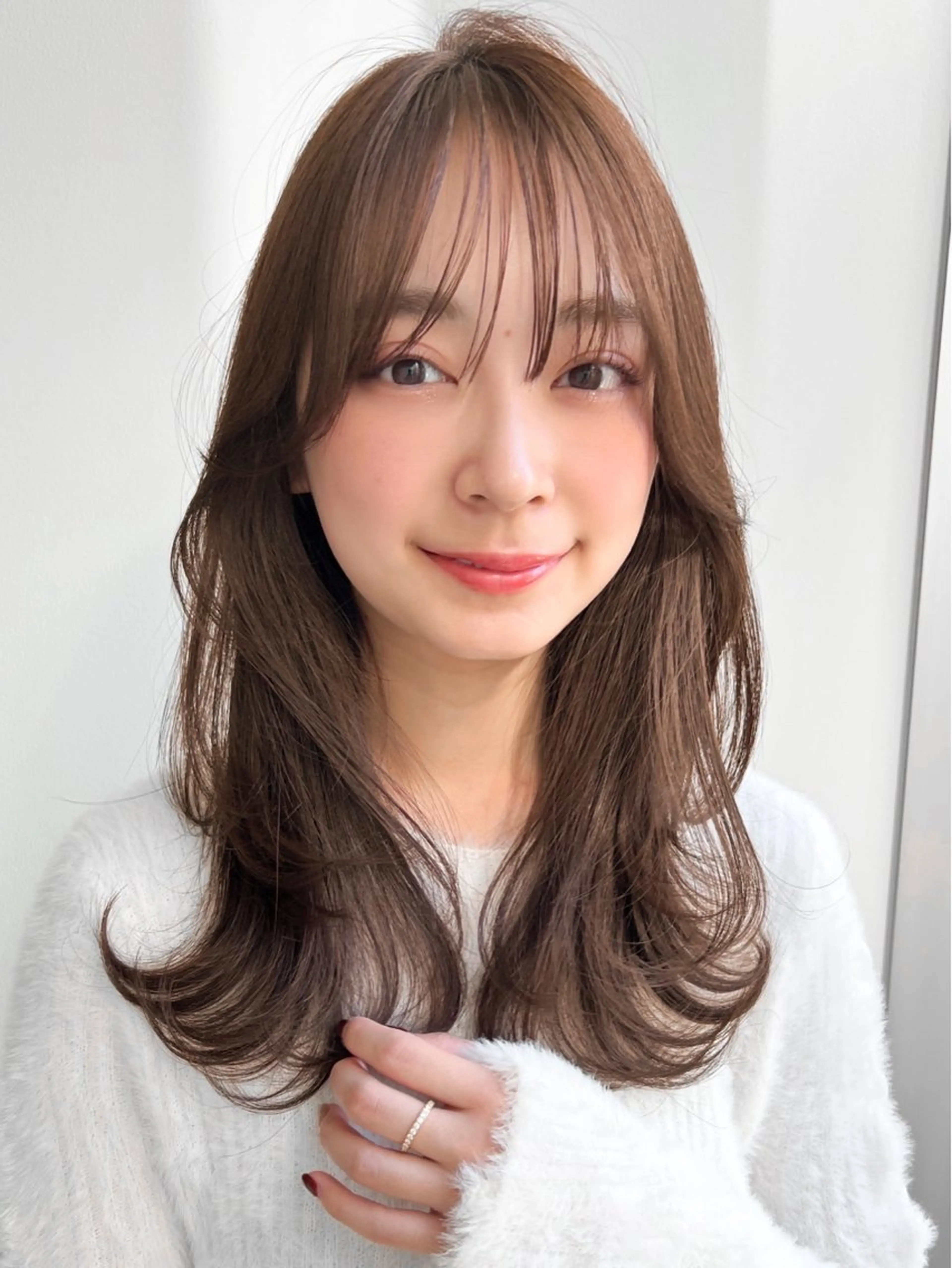 ミディアム 木村 賢人のヘアスタイル