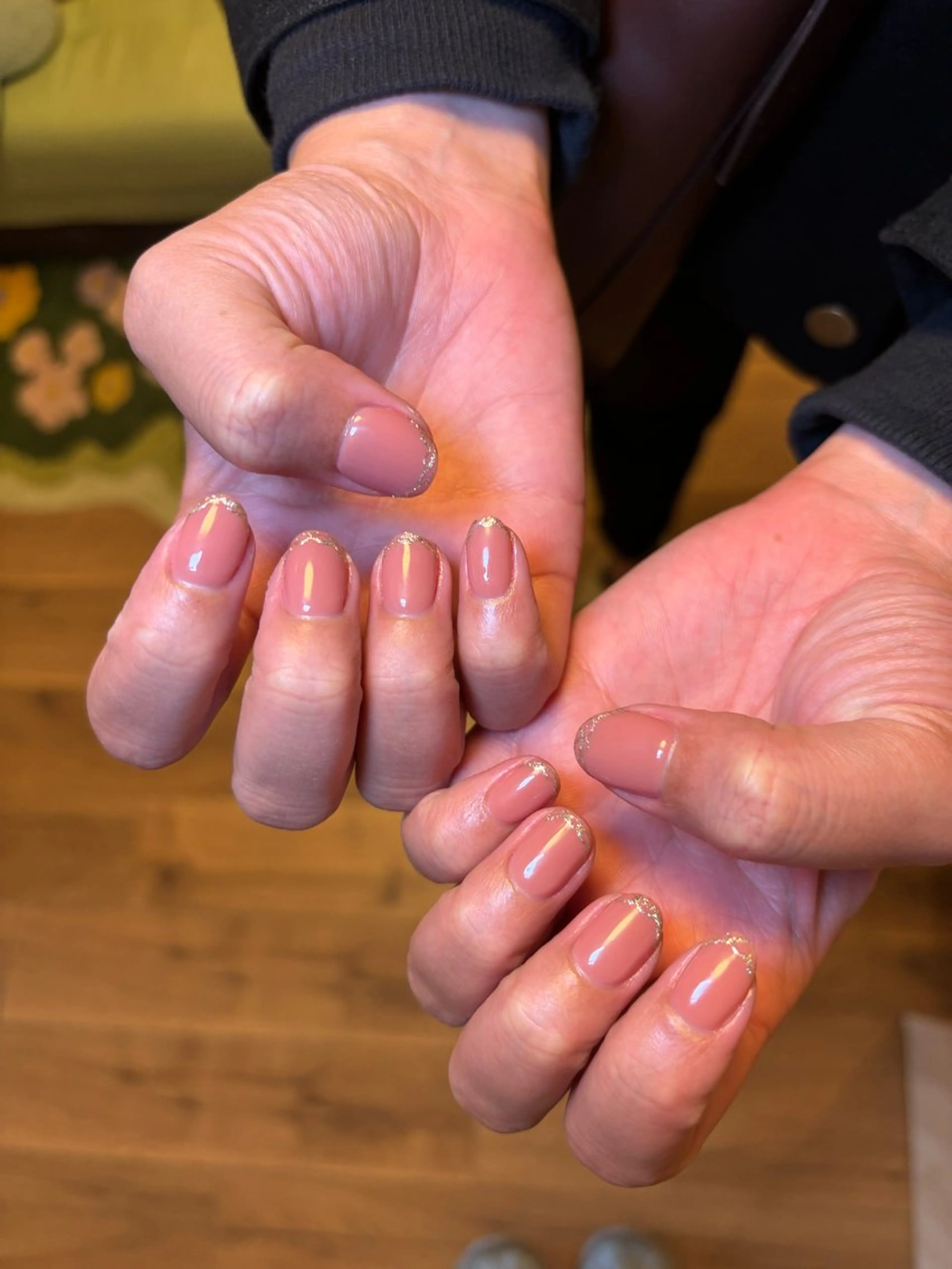 ネイル フレンチネイル ハンドネイル 京 美人のネイルデザイン