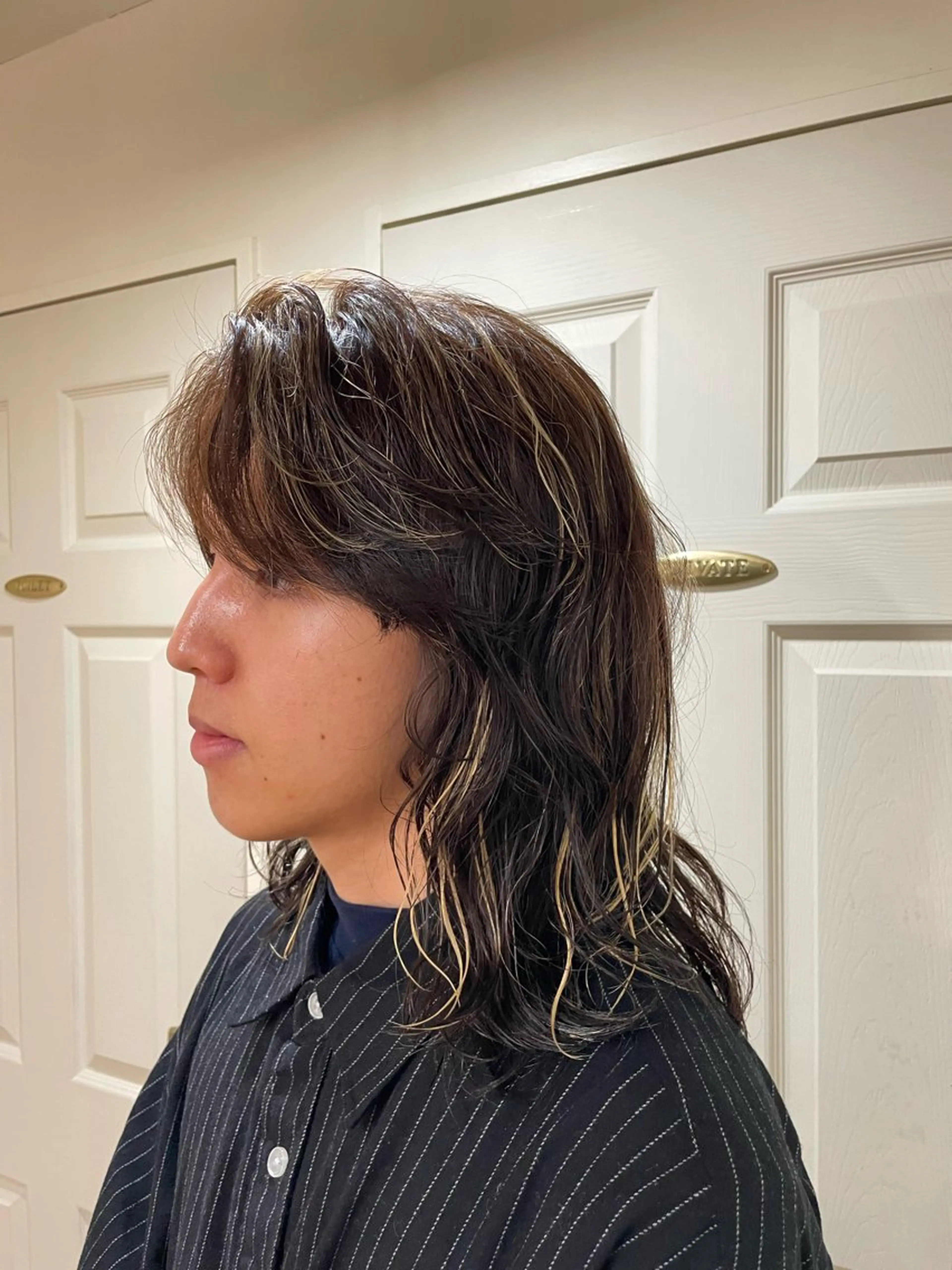 ミディアム パーマ YUKI 新宿カット パーマ/カラーのヘアスタイル