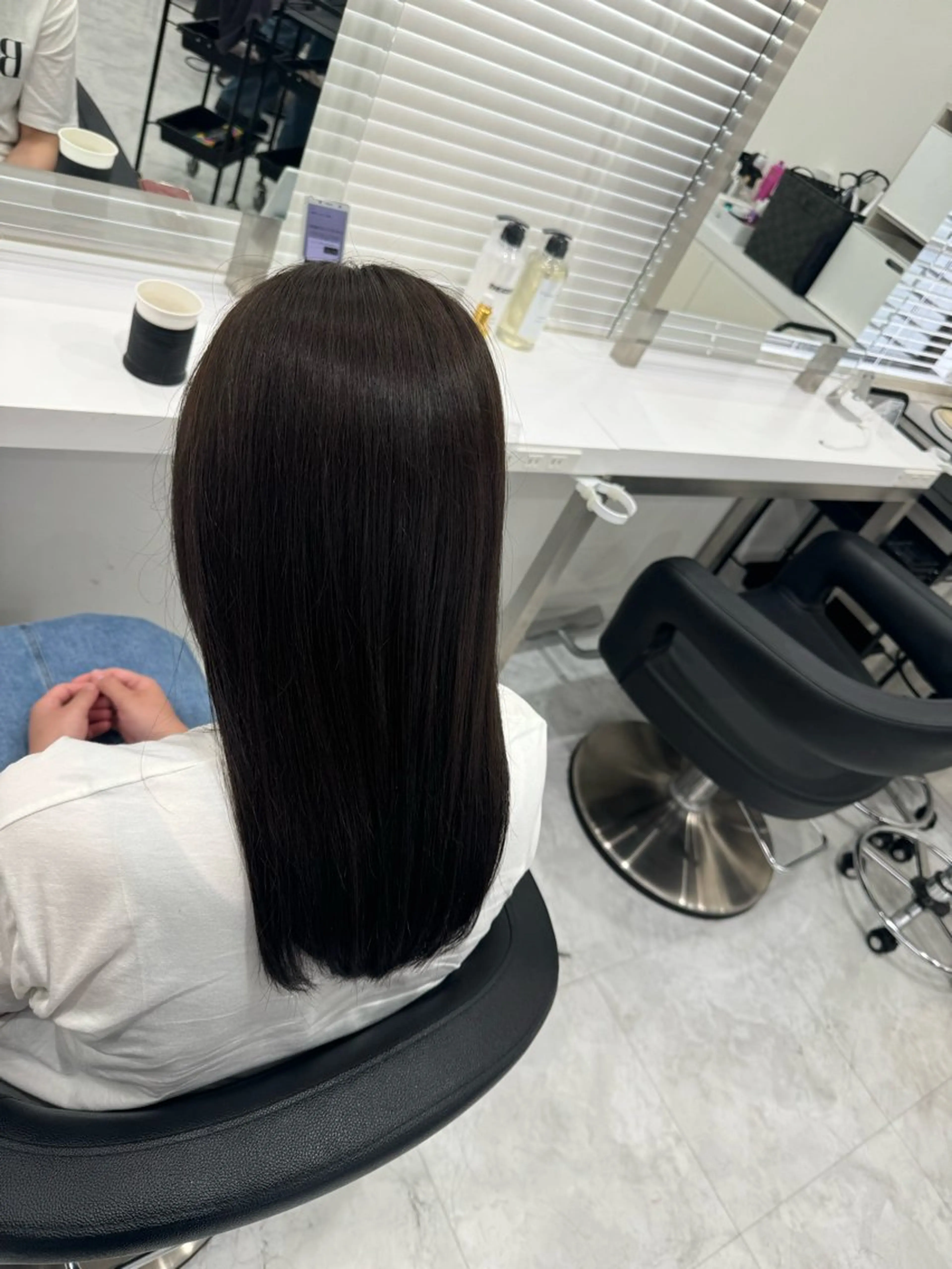 カラー カット トリートメント 大人っぽ韓国🤍ブリ ーチ/mitsukiのヘアスタイル