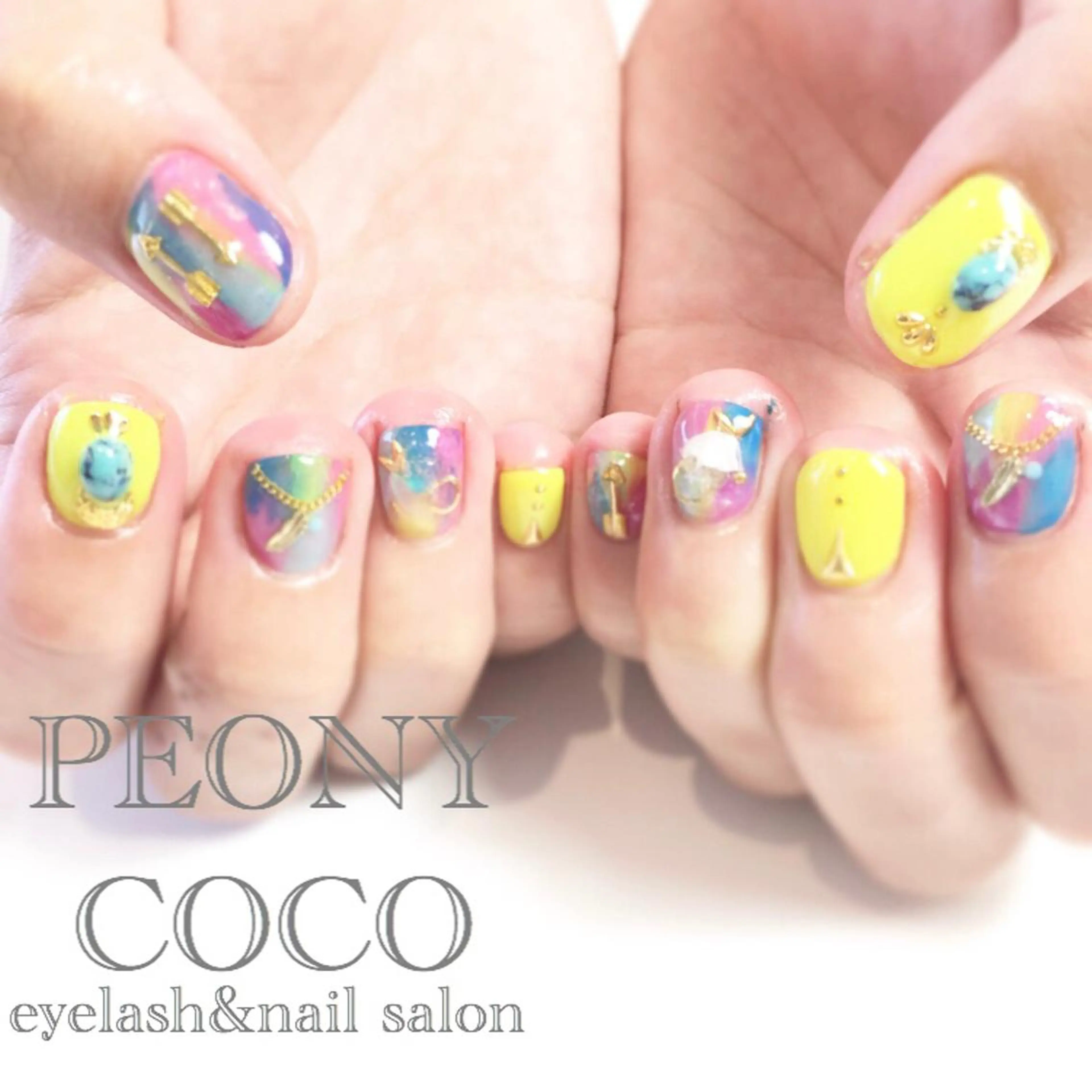 ショート ネイル マツエク・マツパ Beauty salon STELLA所属・STELLA 大西南帆のマツエク・マツパデザイン