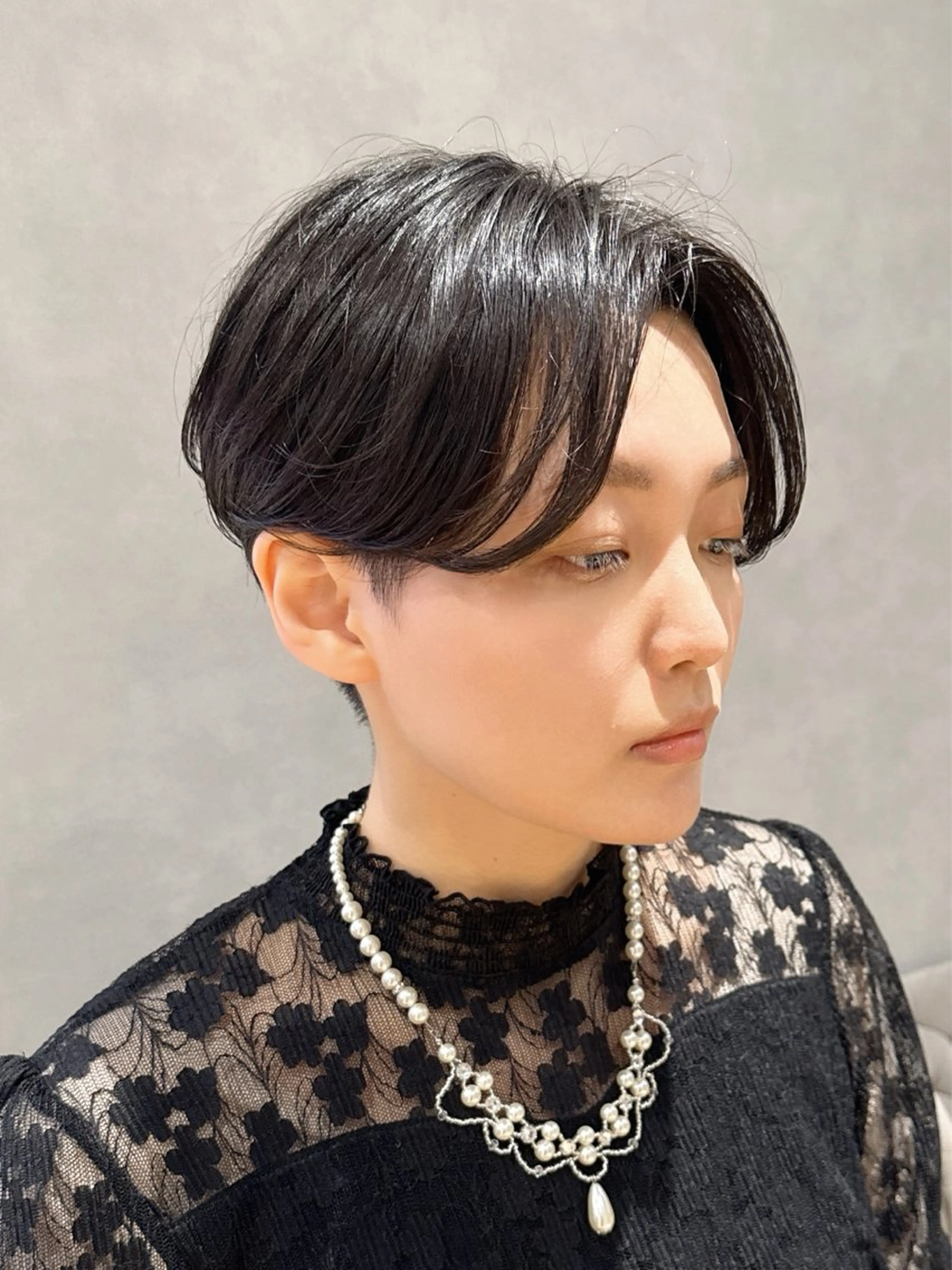 ショート 中野 栞里のヘアスタイル