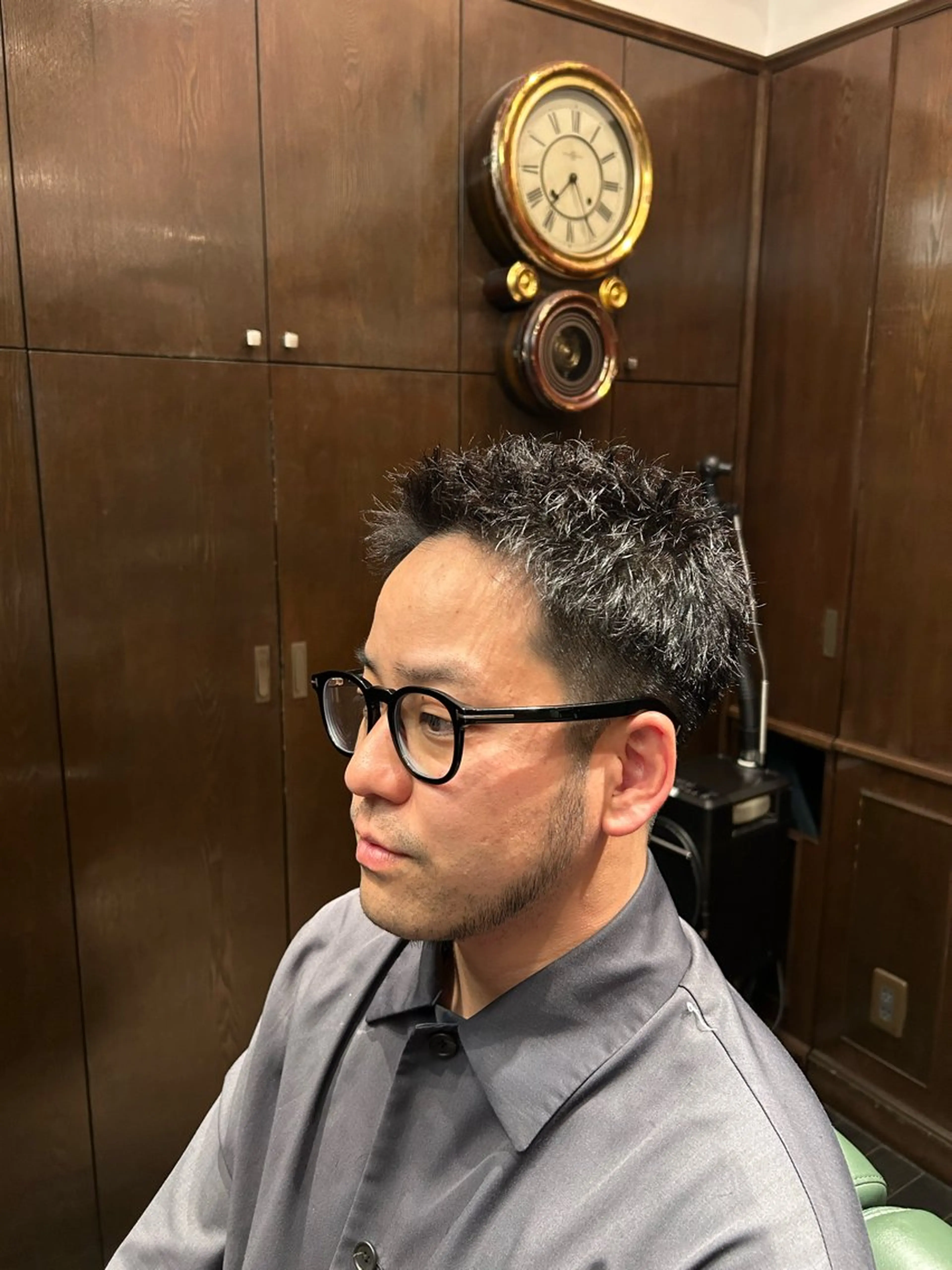 ショート メンズ カット ヘアセット マスダ コウのヘアスタイル