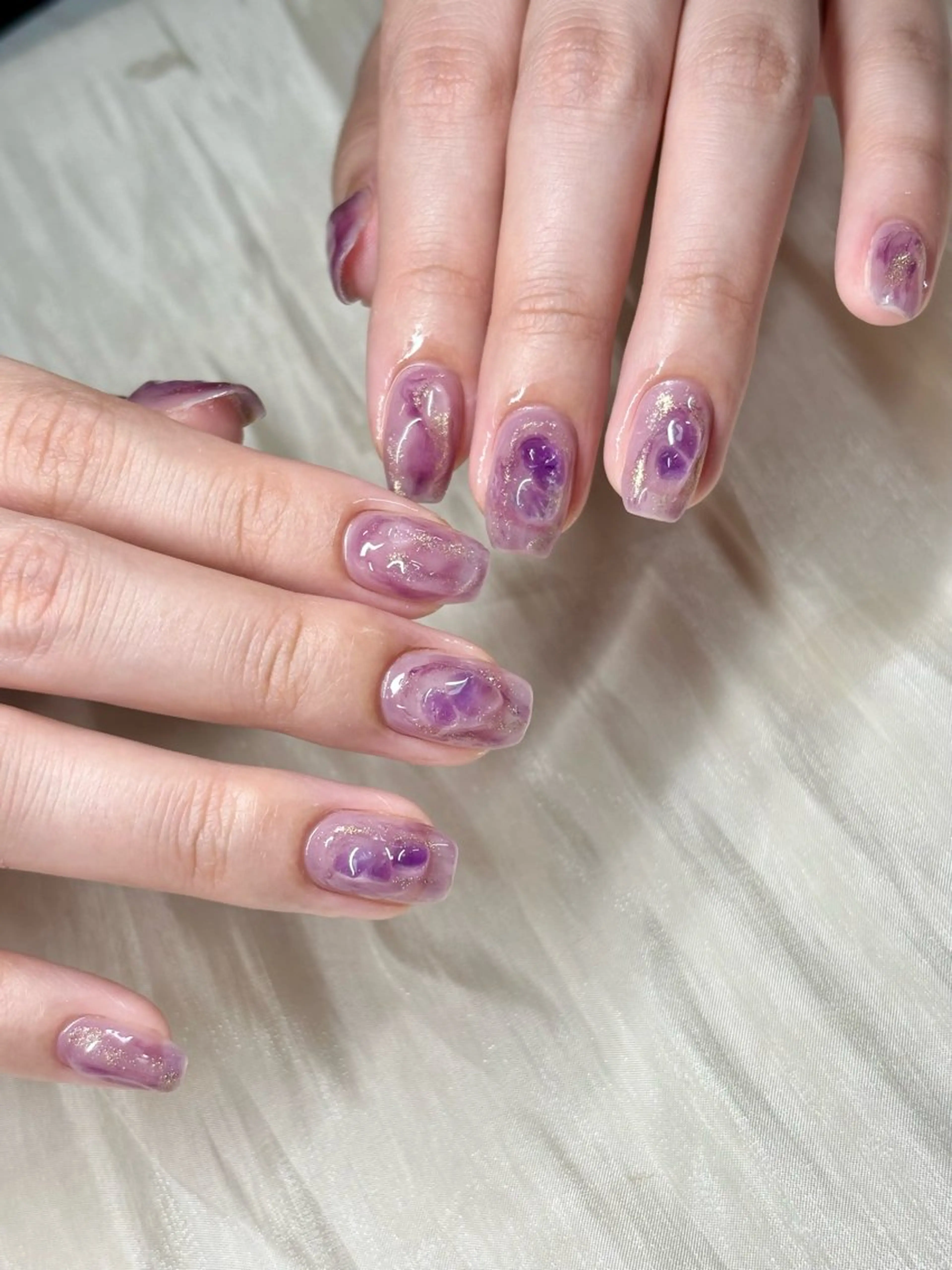 ネイル ニュアンスネイル ETE LUNA NAILのネイルデザイン