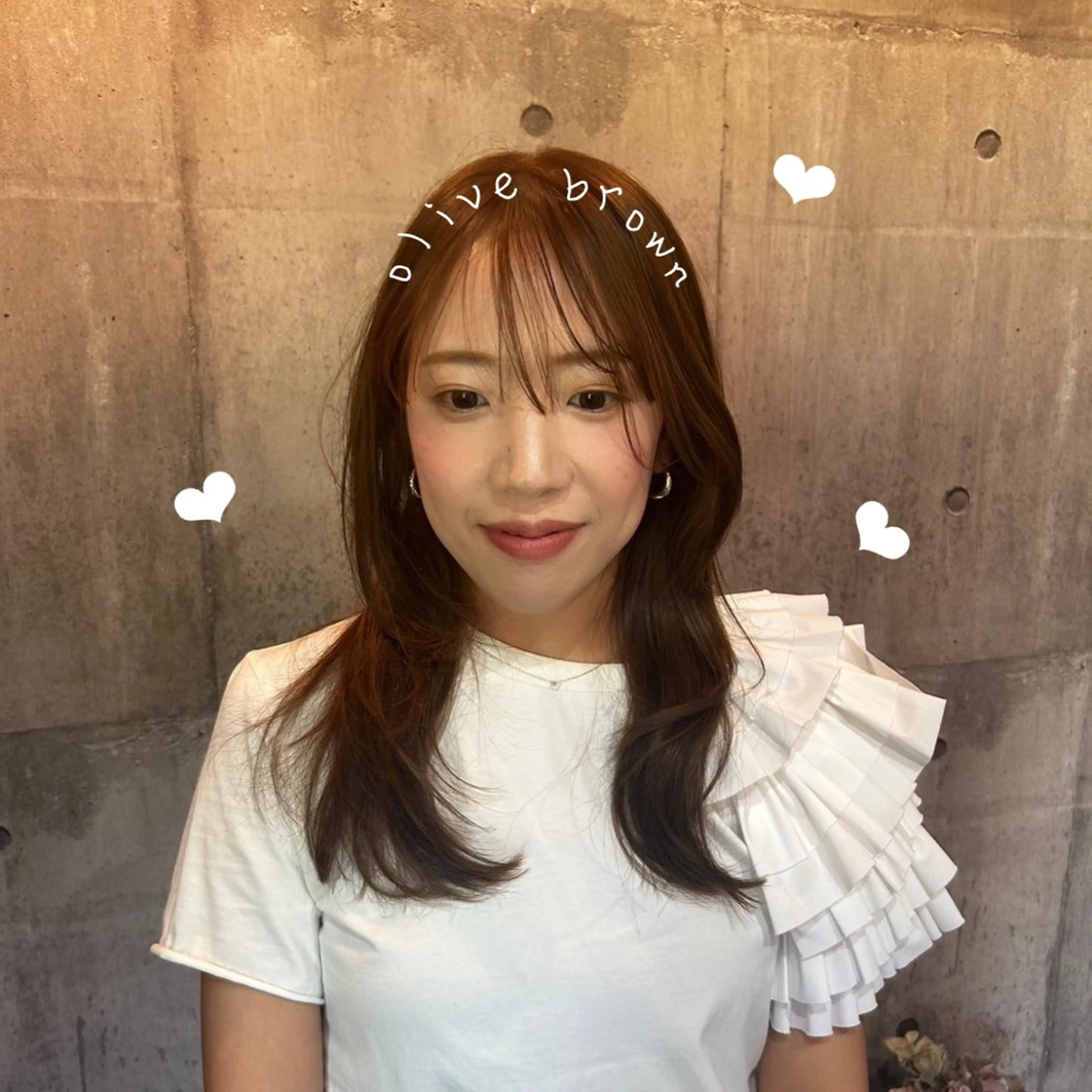 ロング 天使の輪໒꒱⋆ﾟ 量産中🎀のヘアスタイル
