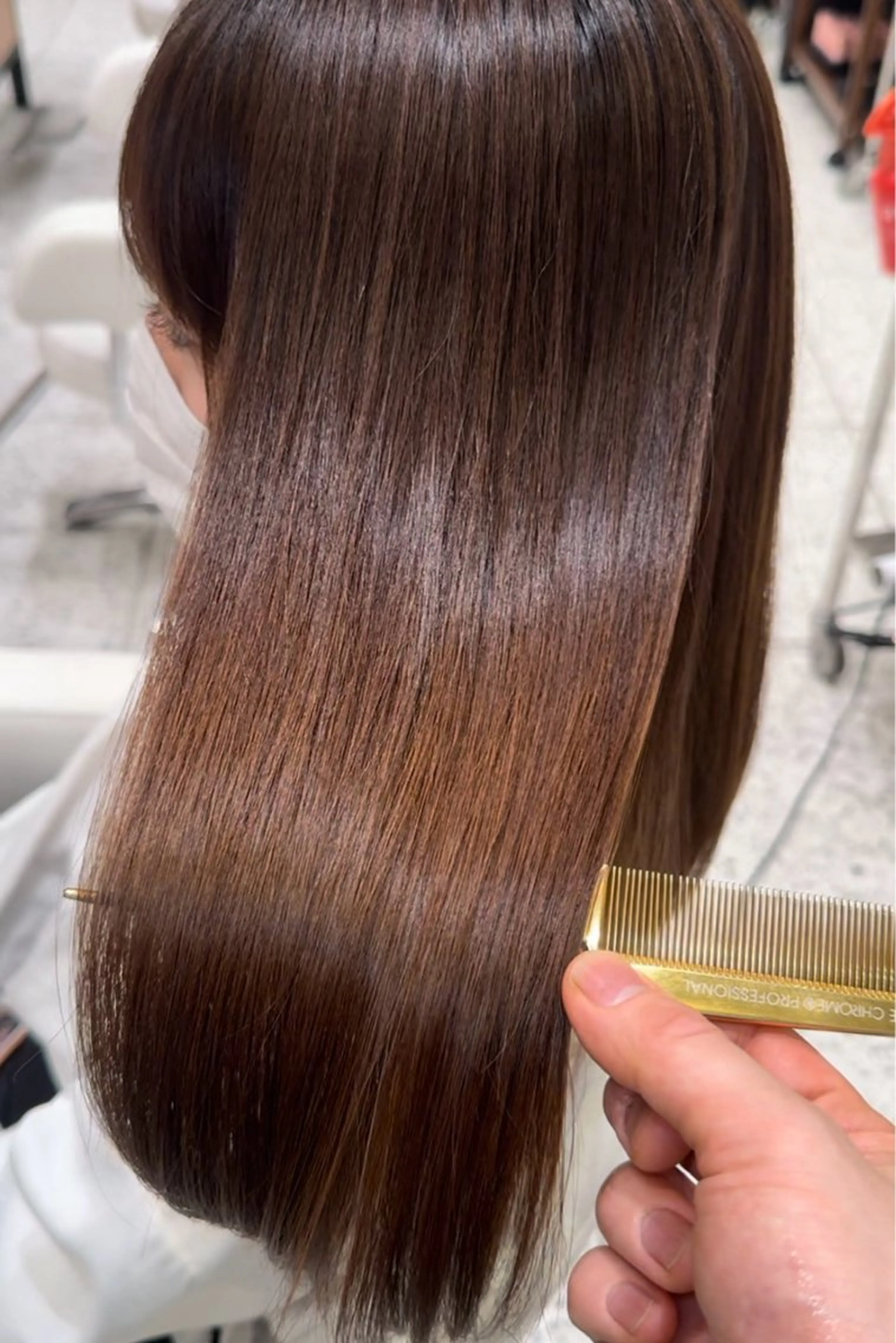 セミロング hair.spa mash&mash AVEDA所属・中西 優典のヘアスタイル