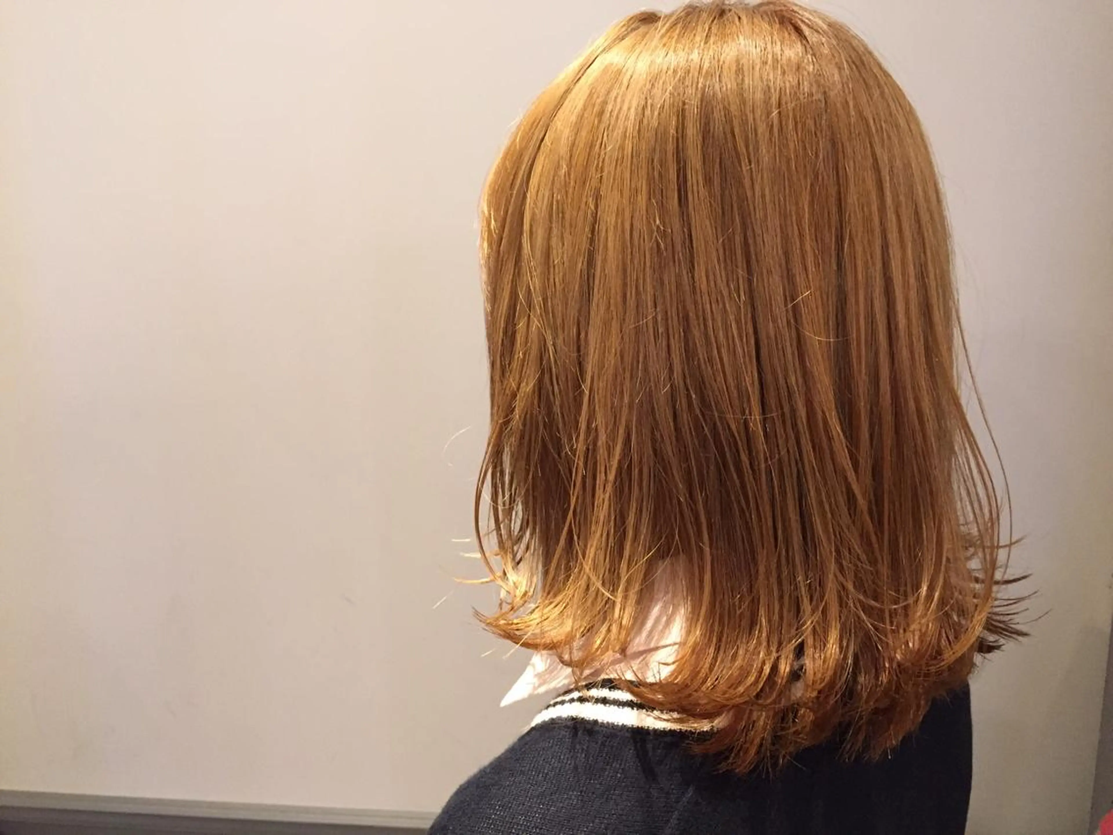 ミディアム カラー レイヤーカット✂️ 横浜No1♡下鳥翔子のヘアスタイル