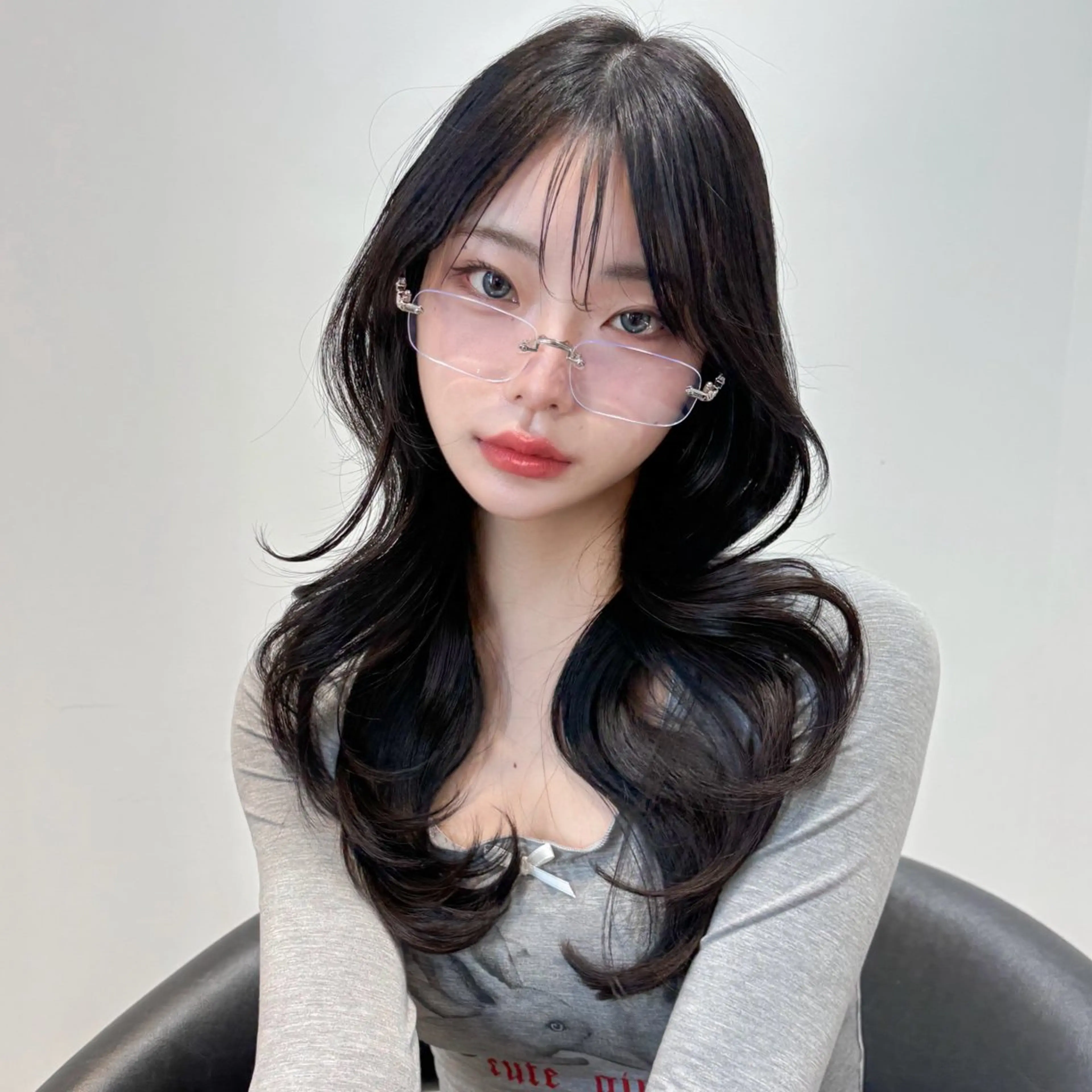 【✨新規限定✨】カット＋高発色N.カラー＋クイックトリートメント🤍 ¥9,700  韓国ヘア/レイヤー/ボブ/髪質改善の写真