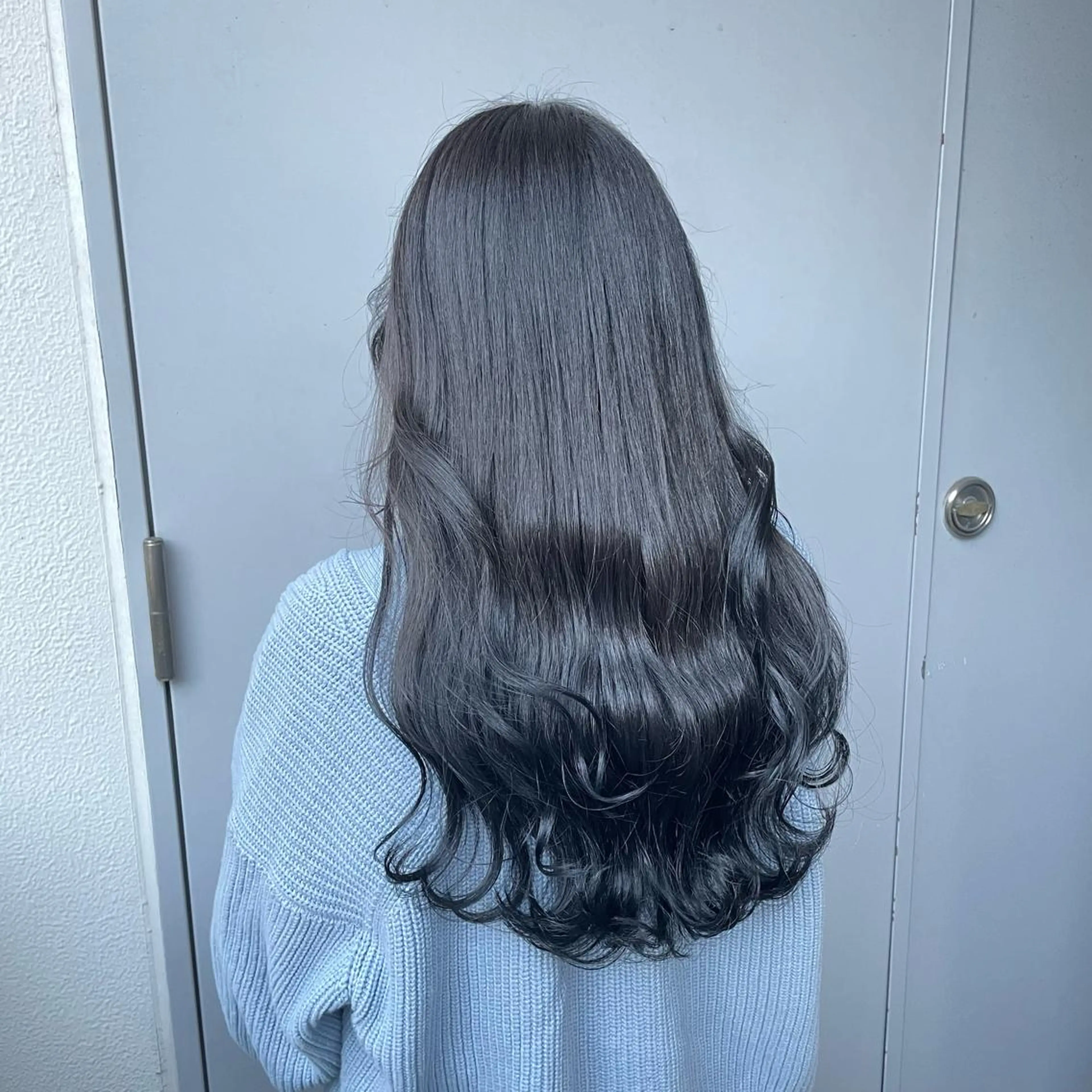 ロング カラー ヘアカラー トリートメント ヘアセット 赤み消しカラー 🍀JUNKIのヘアスタイル