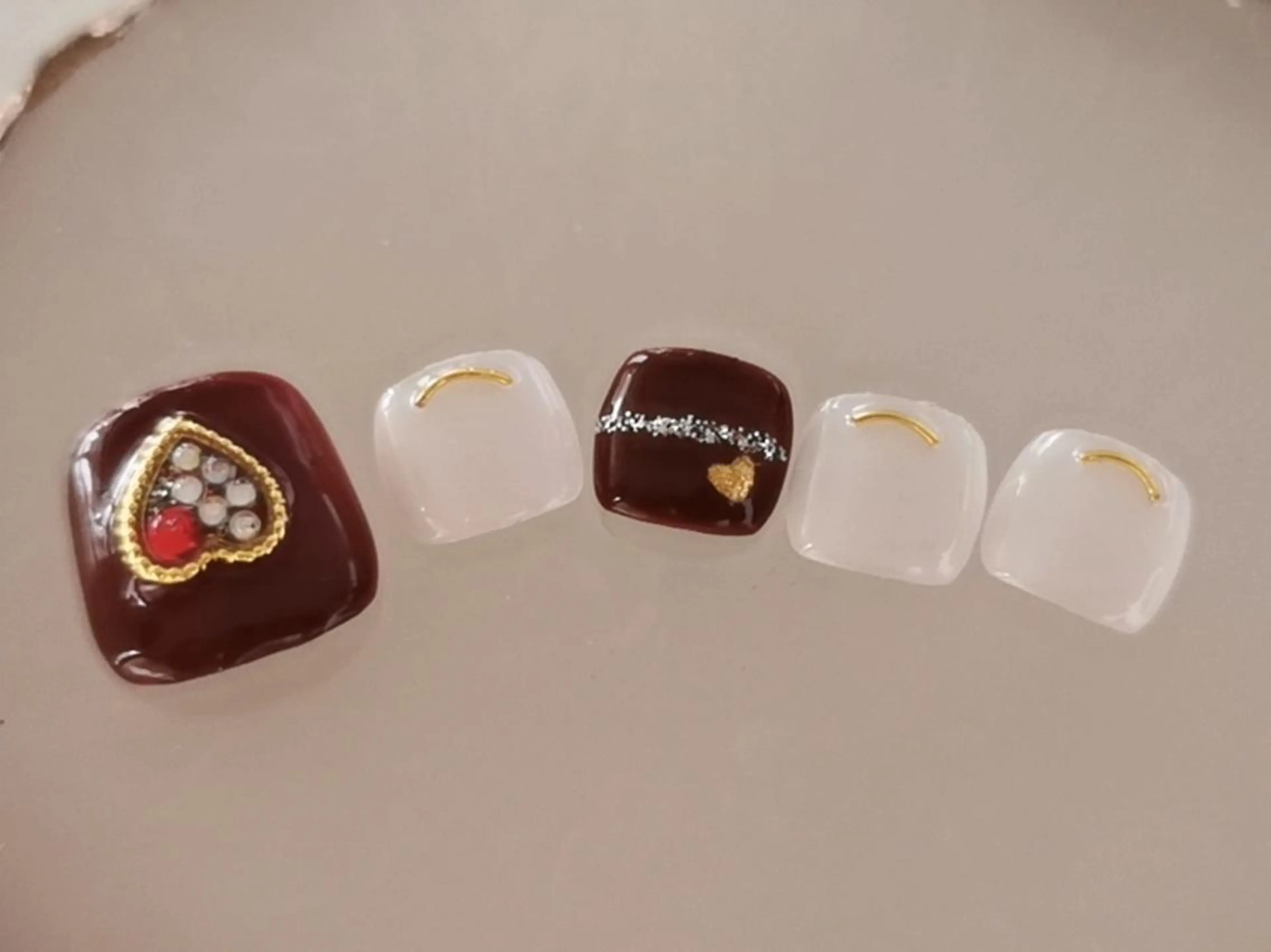 ネイル フットネイル 上福岡 らんらんのネイルデザイン