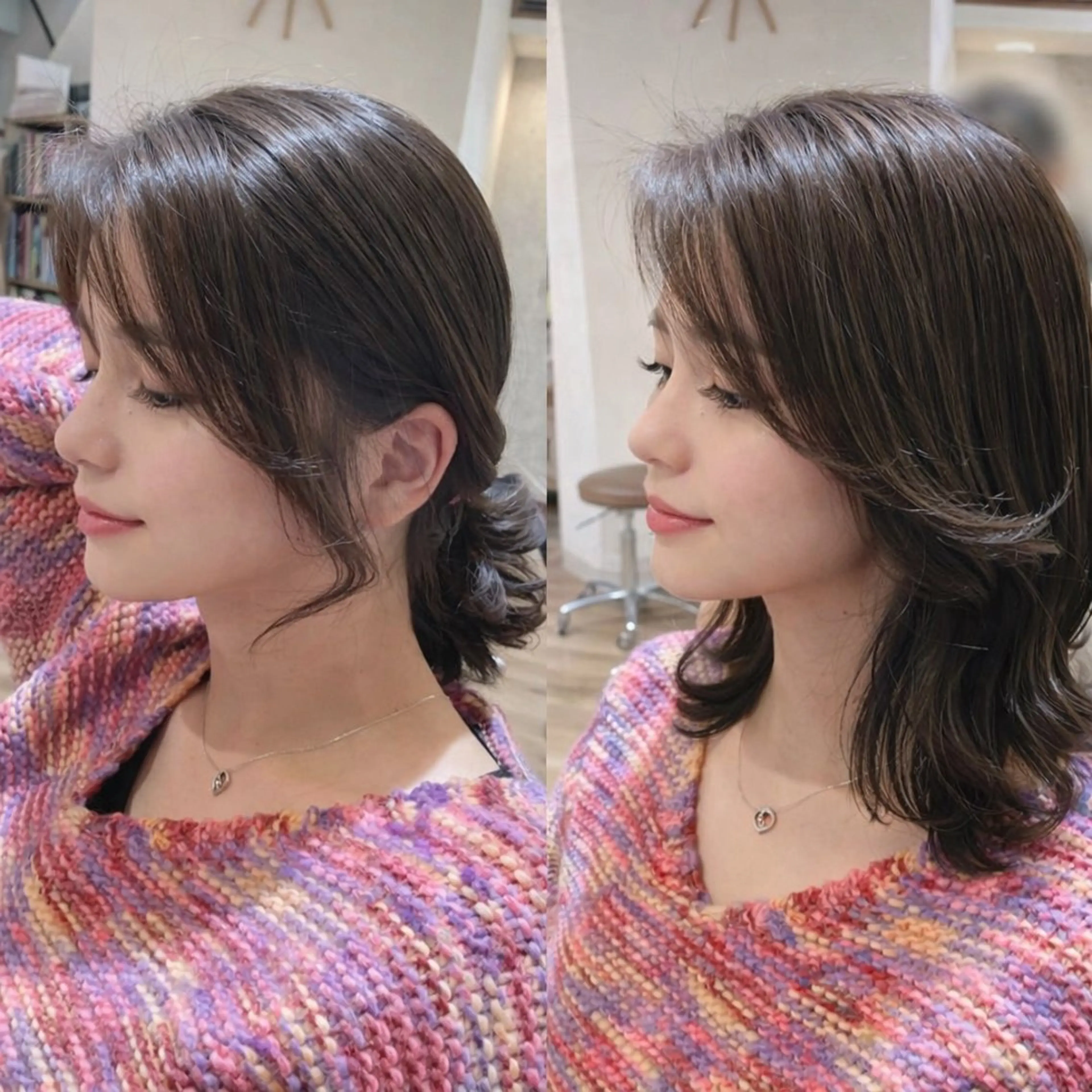 【60％off平日3名限定】カット+カラー＋クイックトリートメント¥16060→¥6600の写真