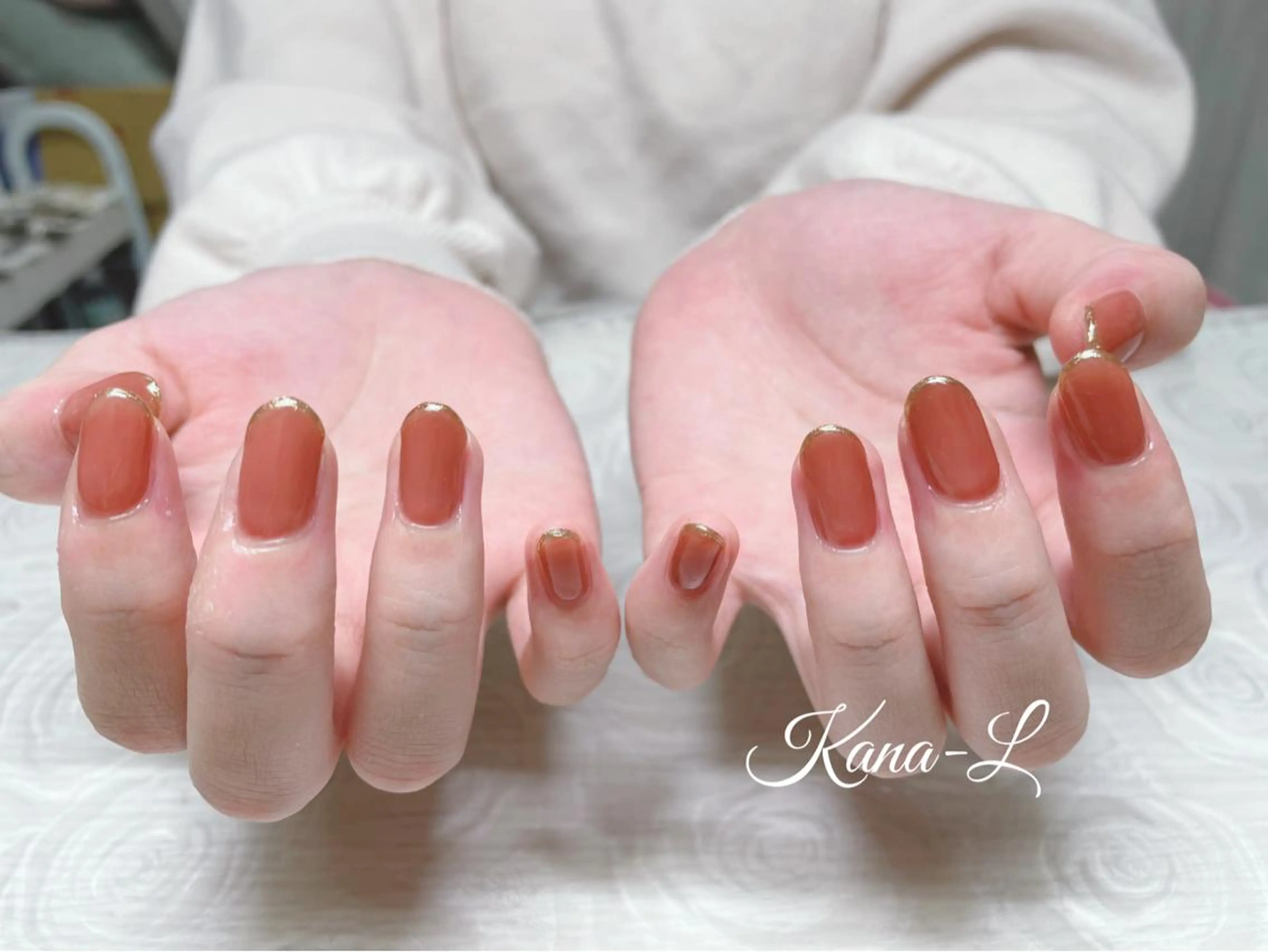 カラー ネイル フレンチネイル ジェルネイル ミラーネイル オフィスネイル パラジェル 芦辺 香奈のネイルデザイン