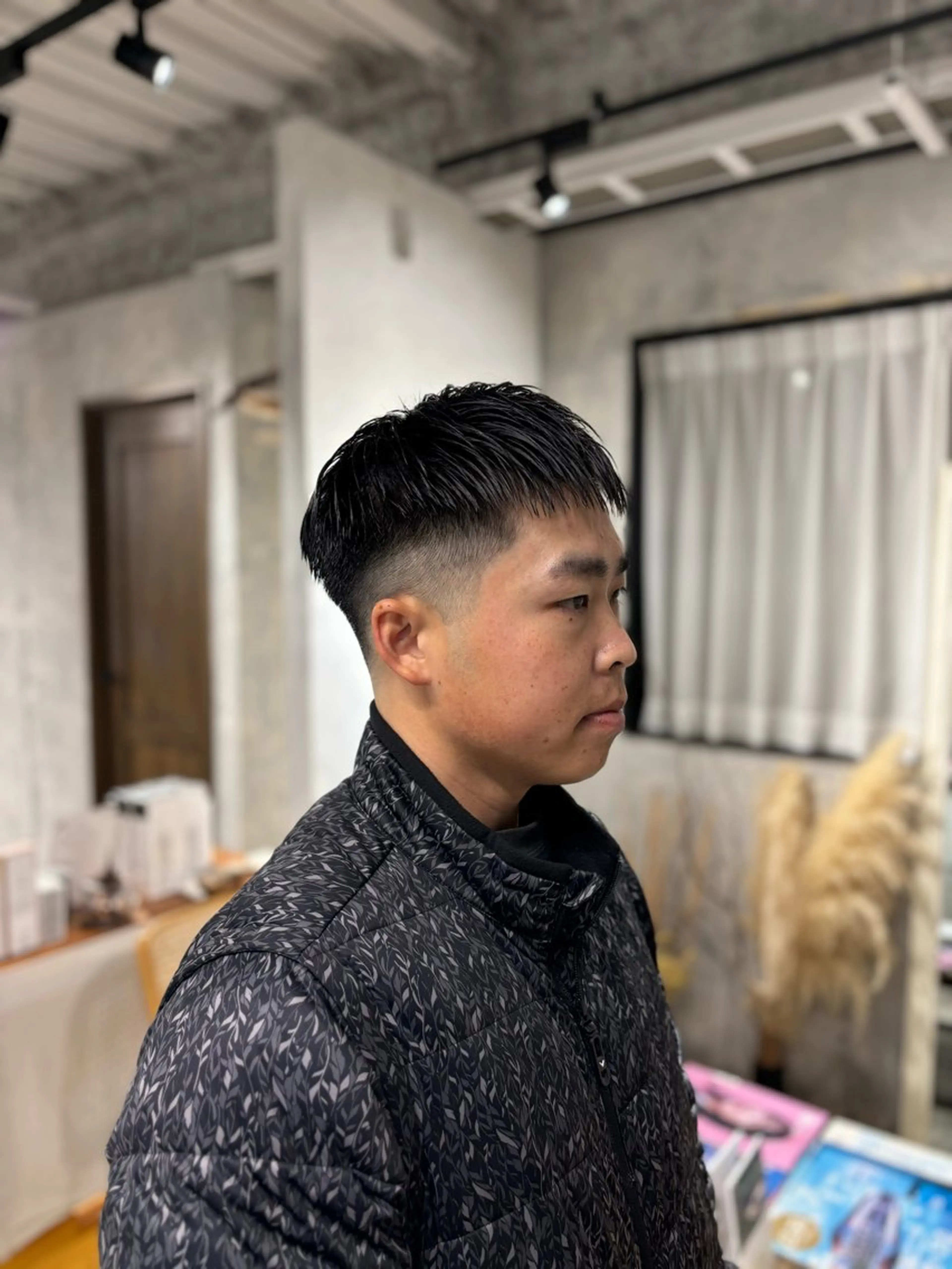 メンズ カット 溝渕 天馬のヘアスタイル