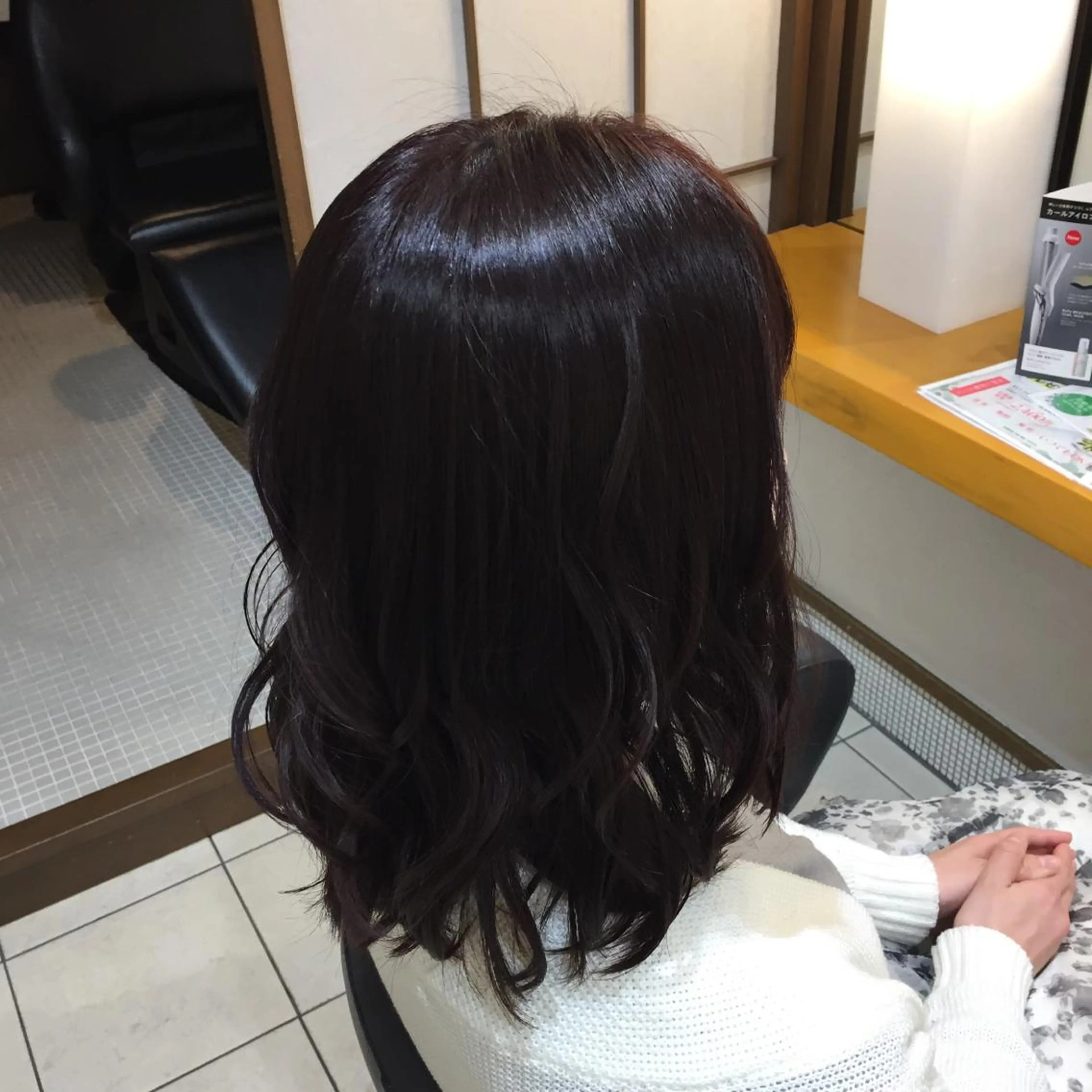 セミロング カラー 髪質改善カラー/大竹 穂香🦉のヘアスタイル