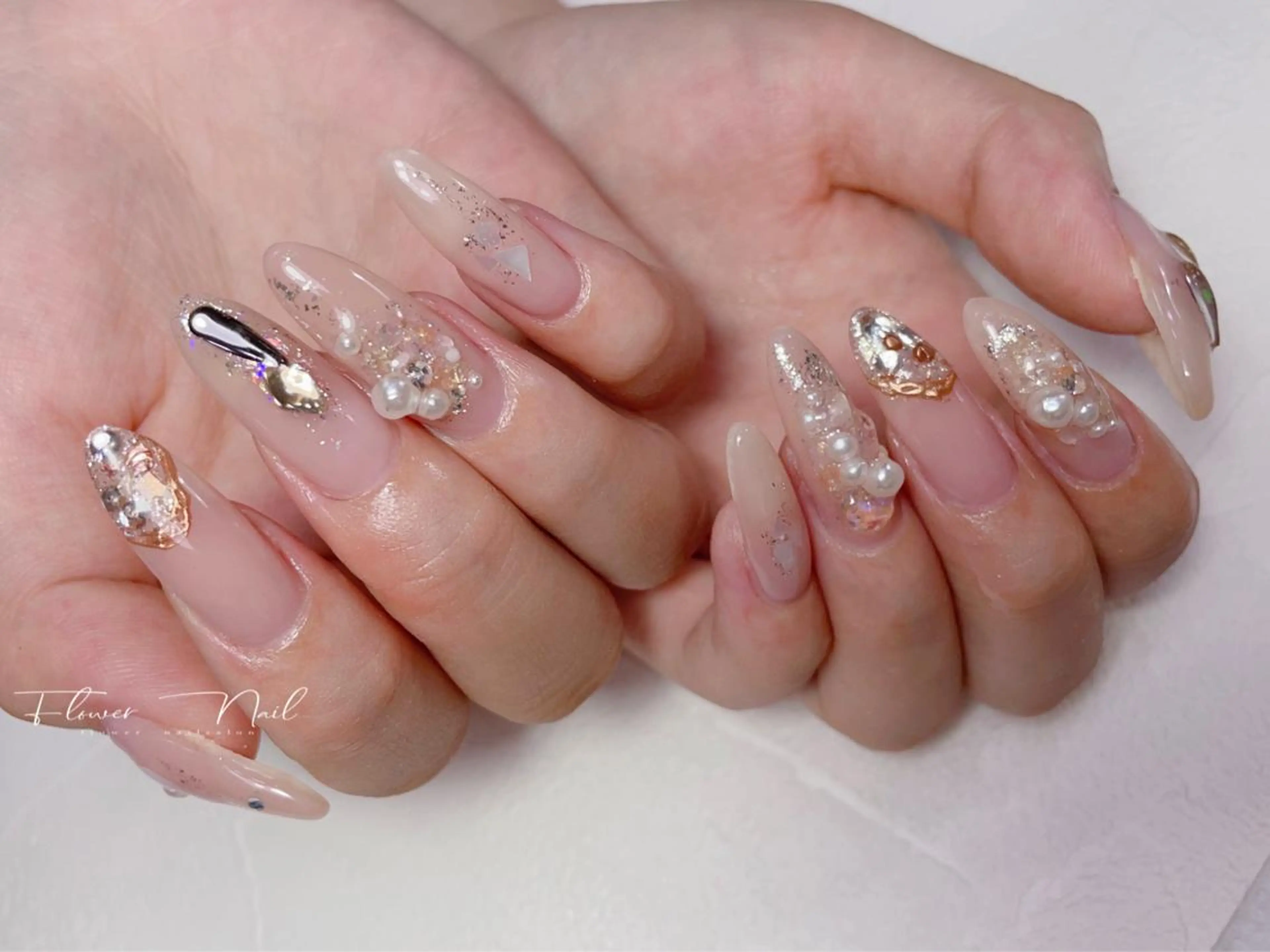 ネイル Flower nailのネイルデザイン