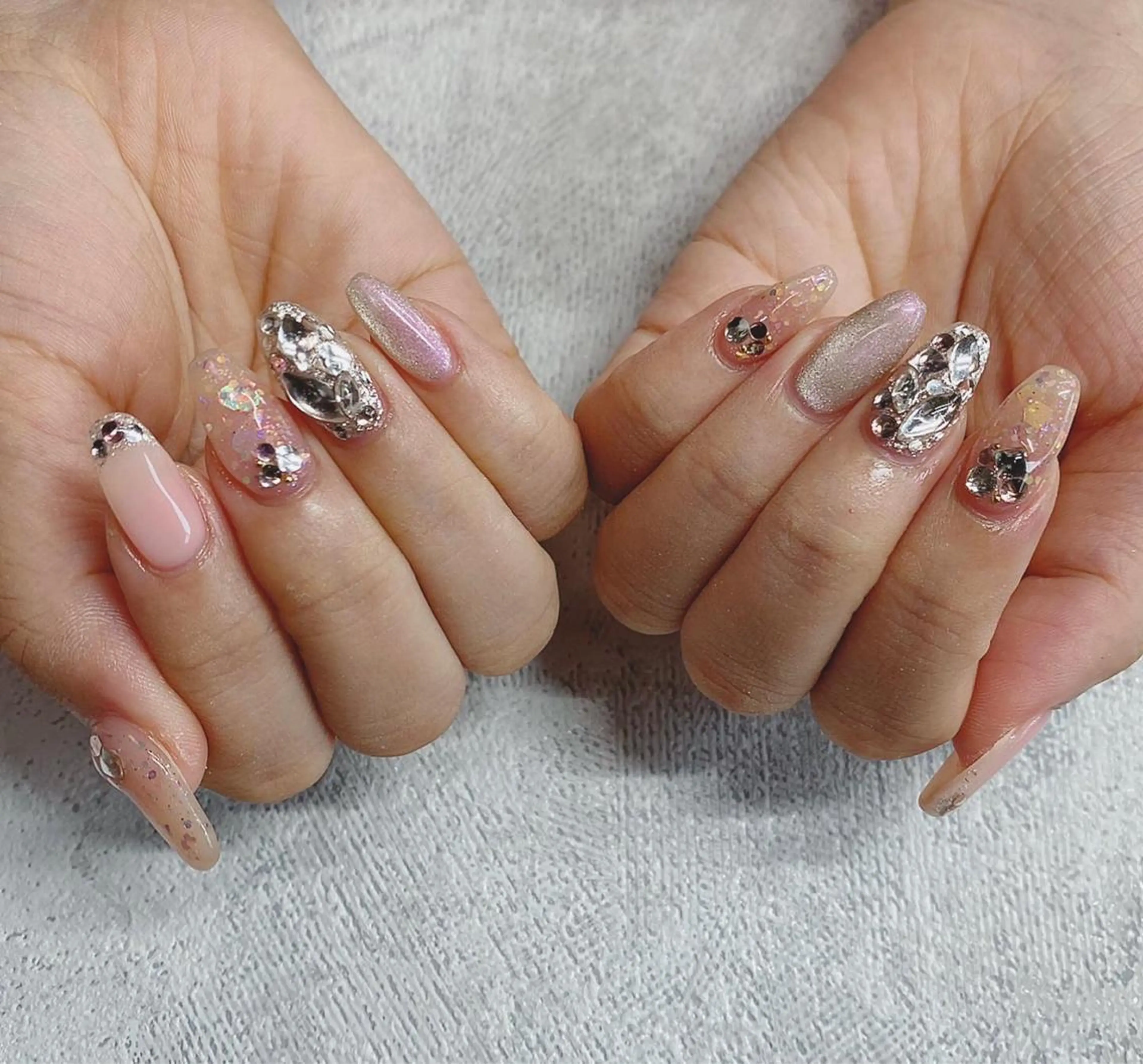 ネイル 持ち込み ハンドネイル 𝑺 𝒏𝒂𝒊𝒍✳︎のネイルデザイン