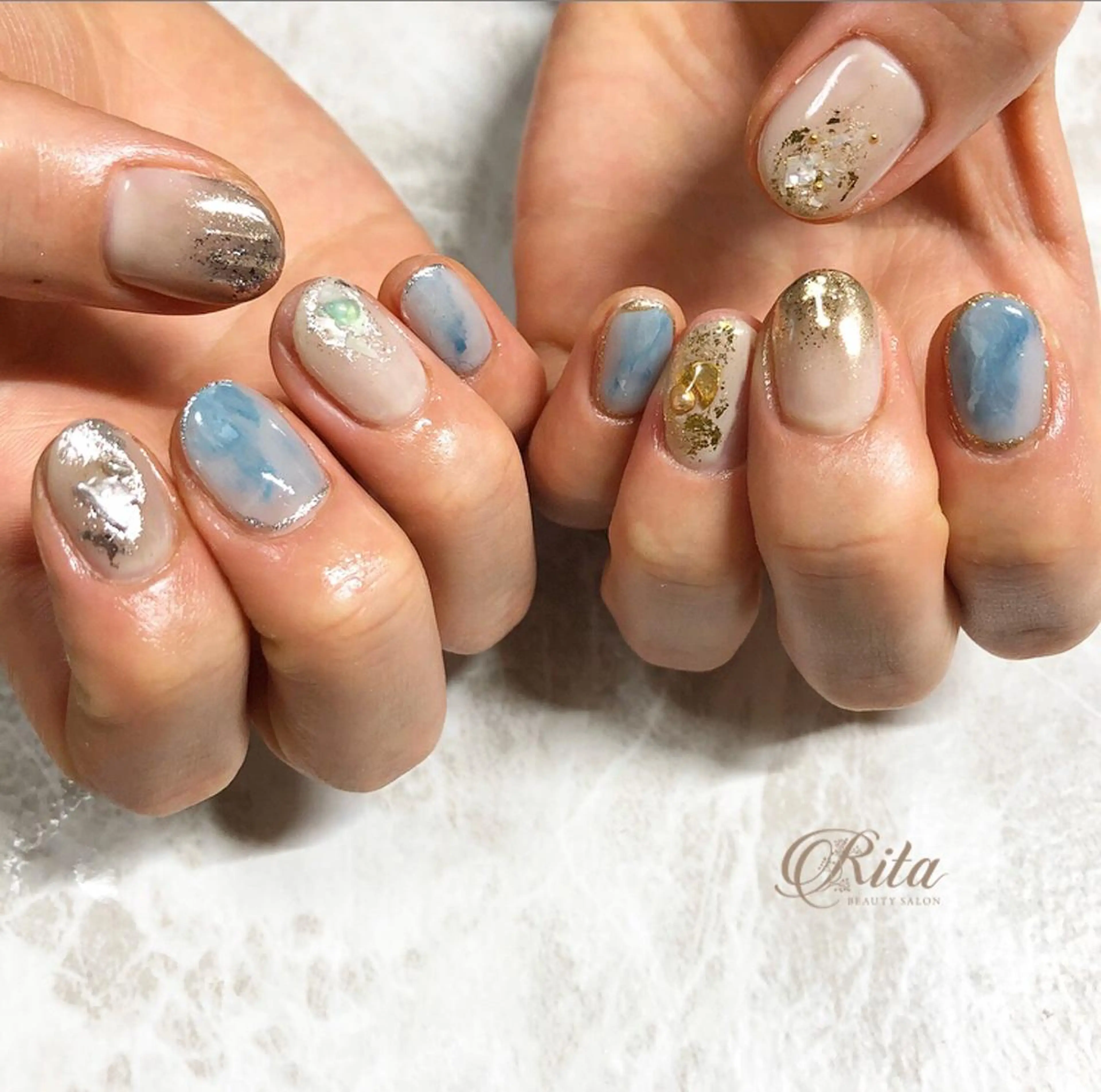 ネイル Rio 𓍼のネイルデザイン