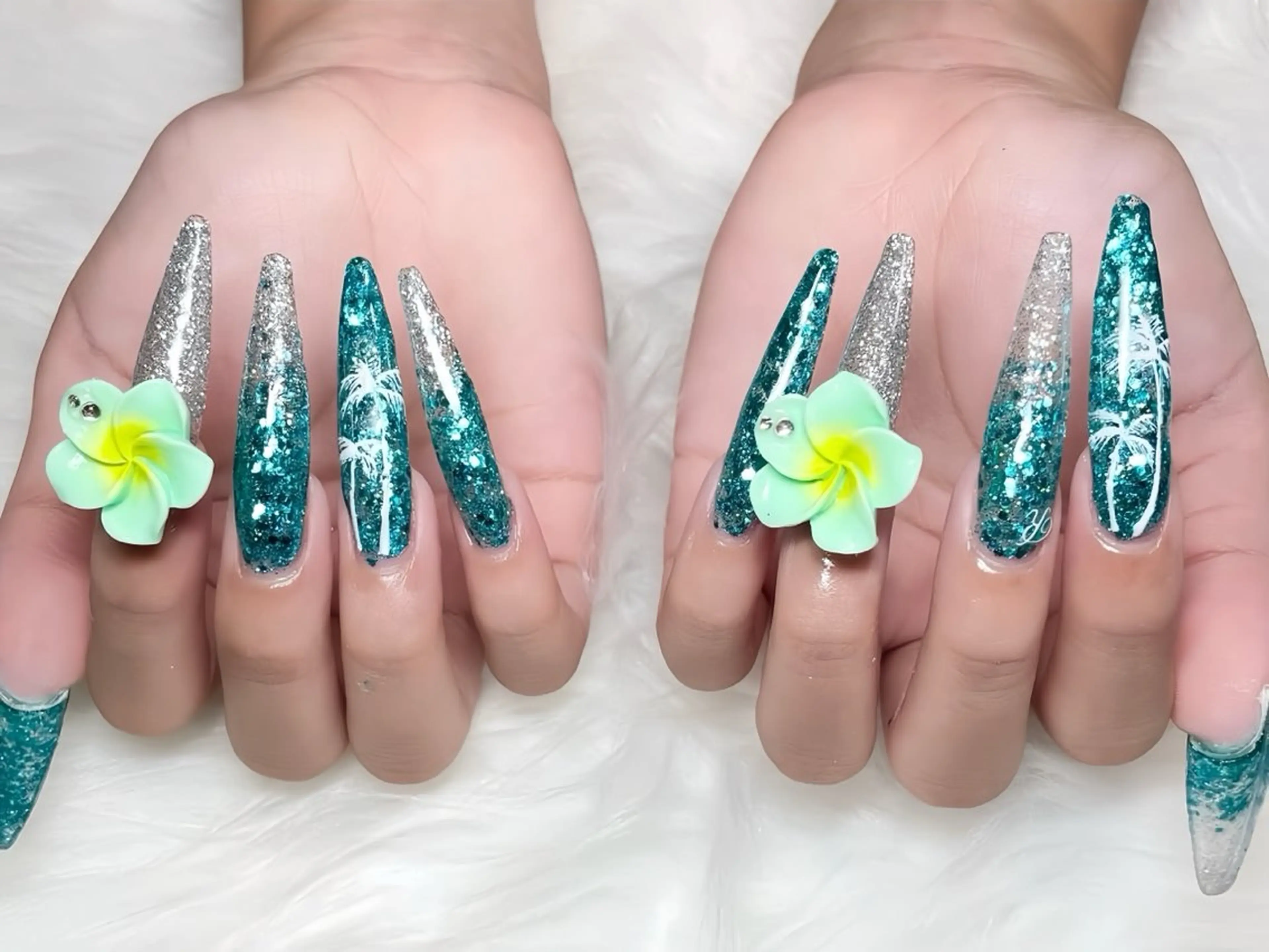 ネイル アートネイル ジェルネイル ネイルチップ ハンドネイル Rin Nail 新大久保店のネイルデザイン