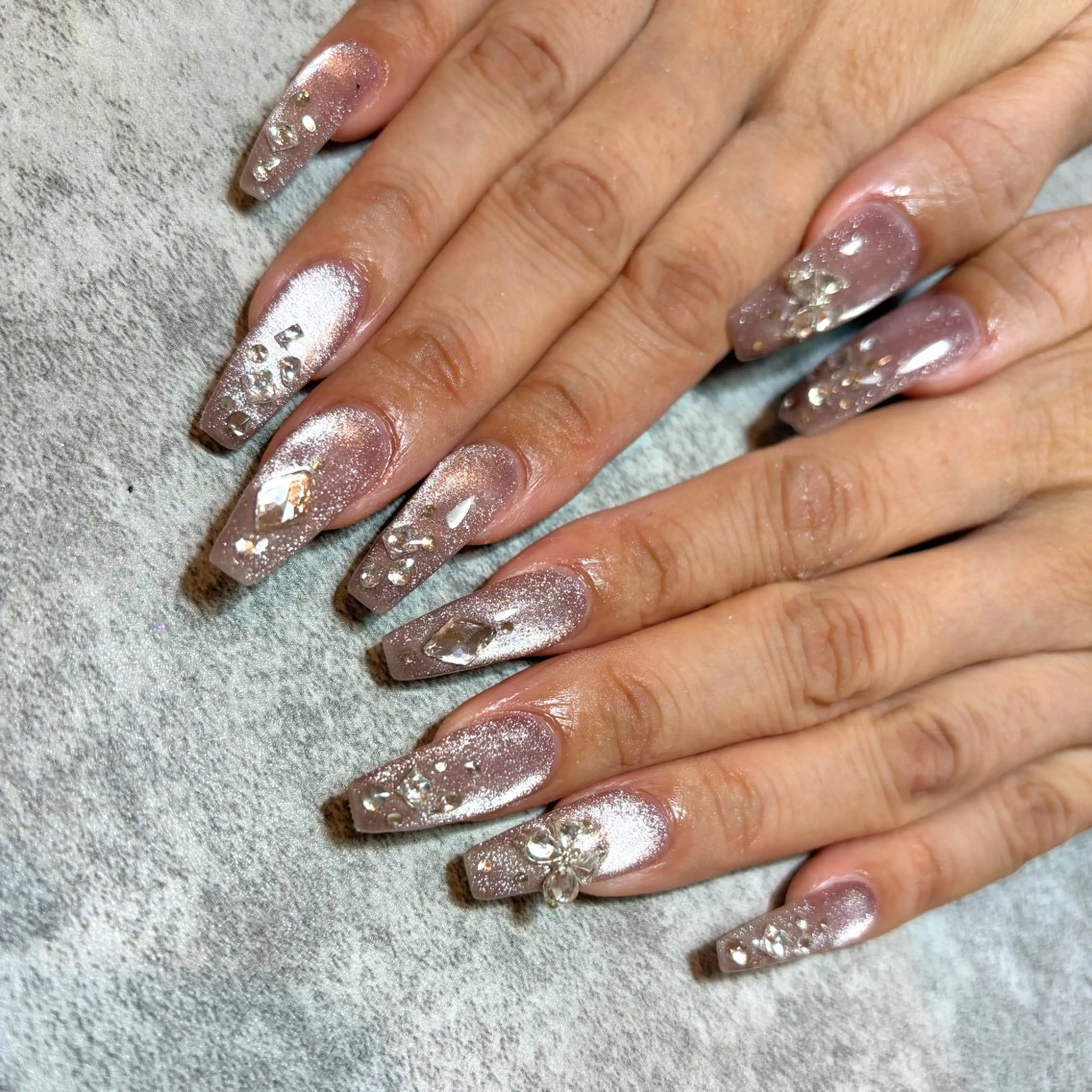 ネイル キラキラネイル Mii nailのネイルデザイン