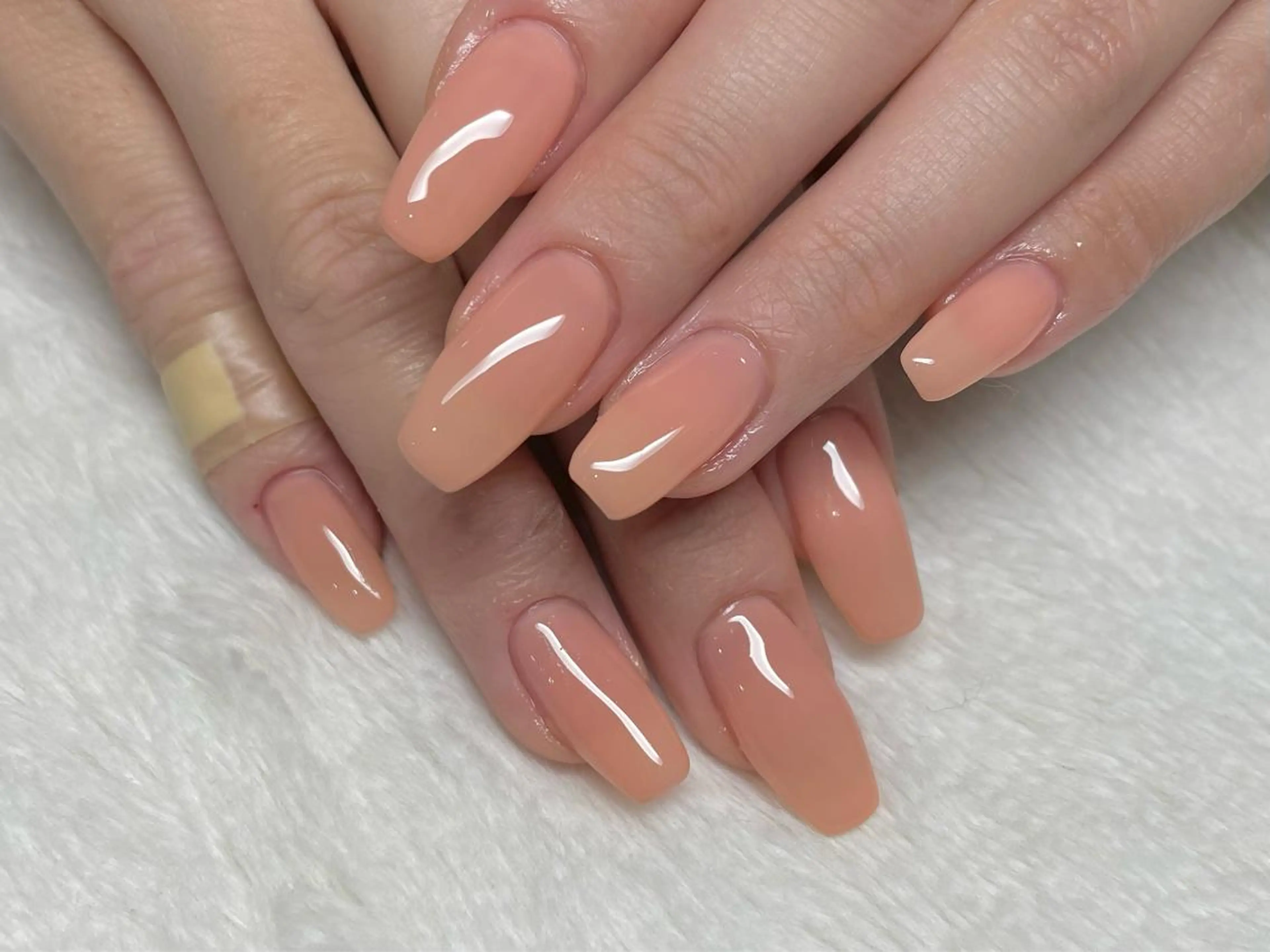 ネイル ワンカラーネイル riri-nail Rie Endoのネイルデザイン