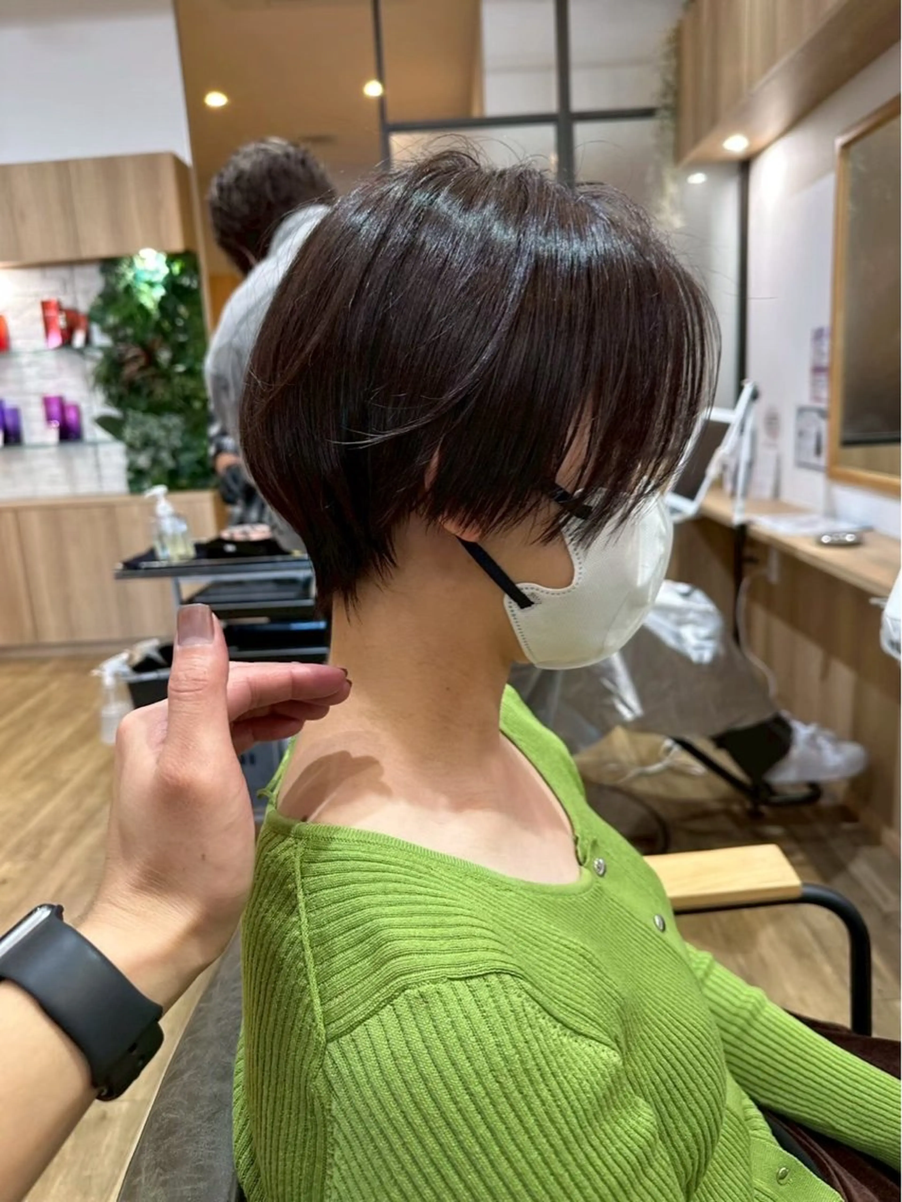 ショート ショートヘア 上田 皇明のヘアスタイル