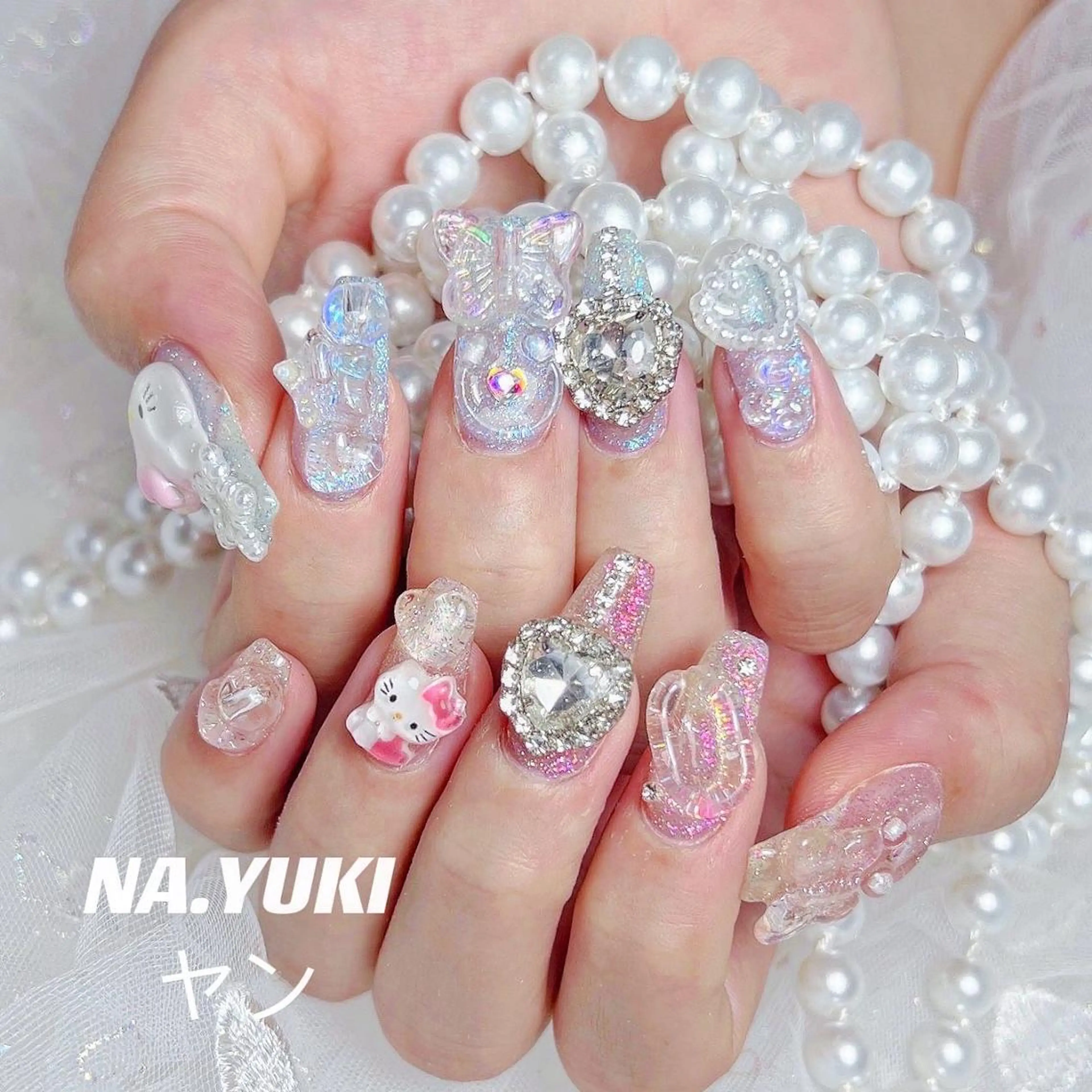 ネイル ハンドネイル 🎀 moo～ 🎀のネイルデザイン